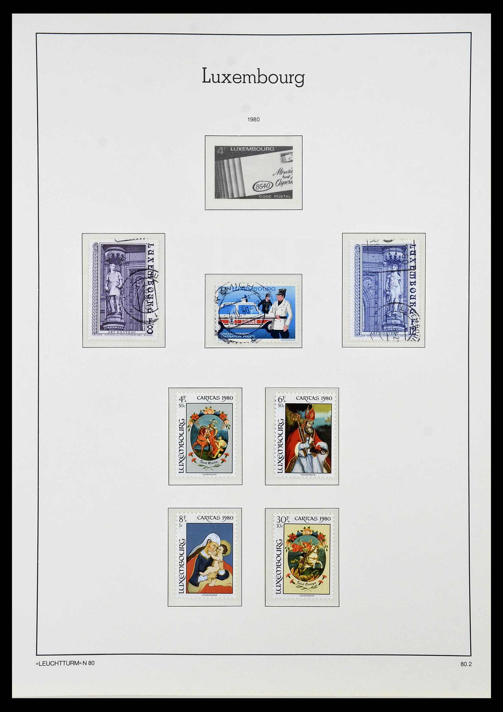 34066 098 - Postzegelverzameling 34066 Luxemburg 1852-2005.