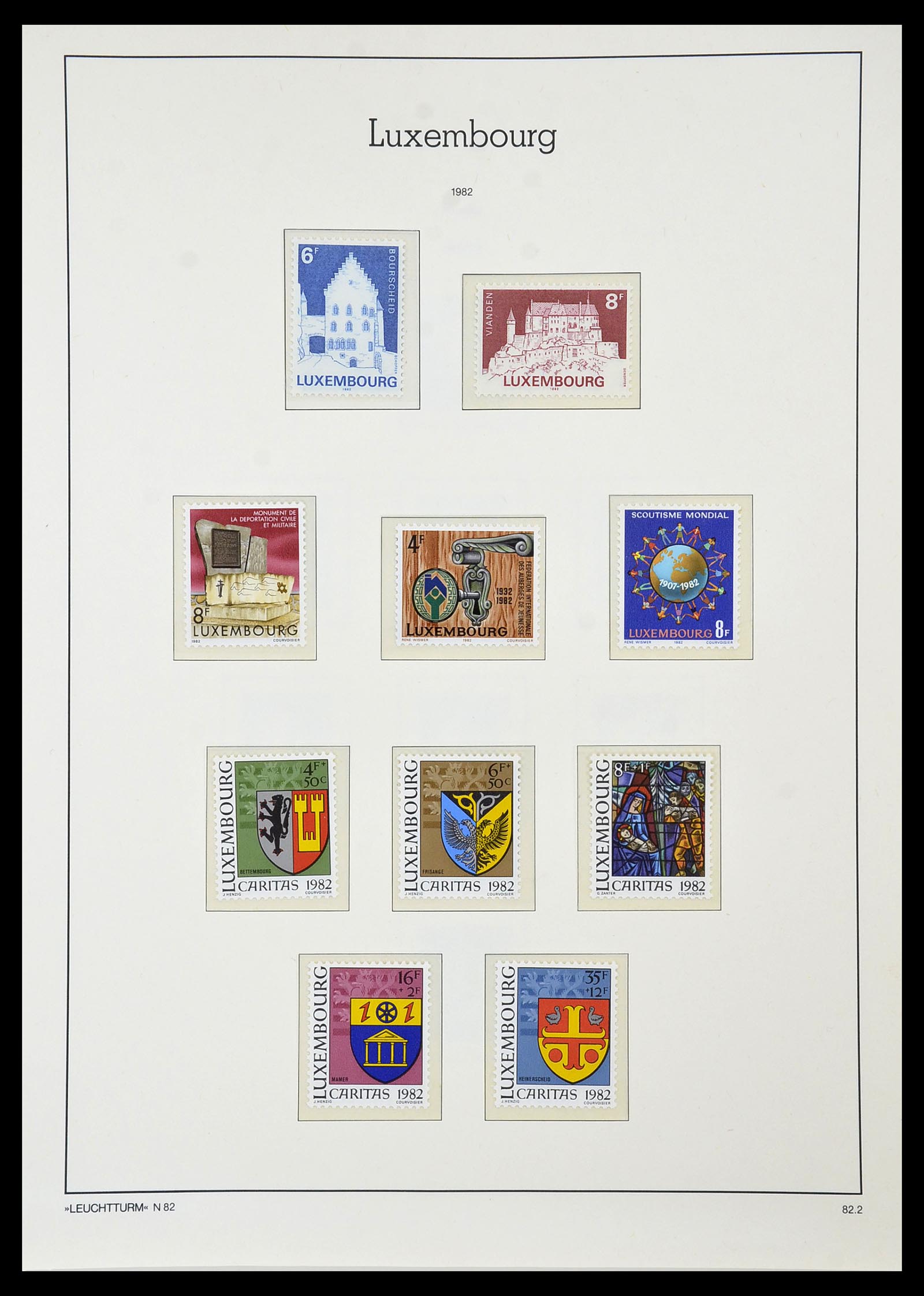 34066 103 - Postzegelverzameling 34066 Luxemburg 1852-2005.