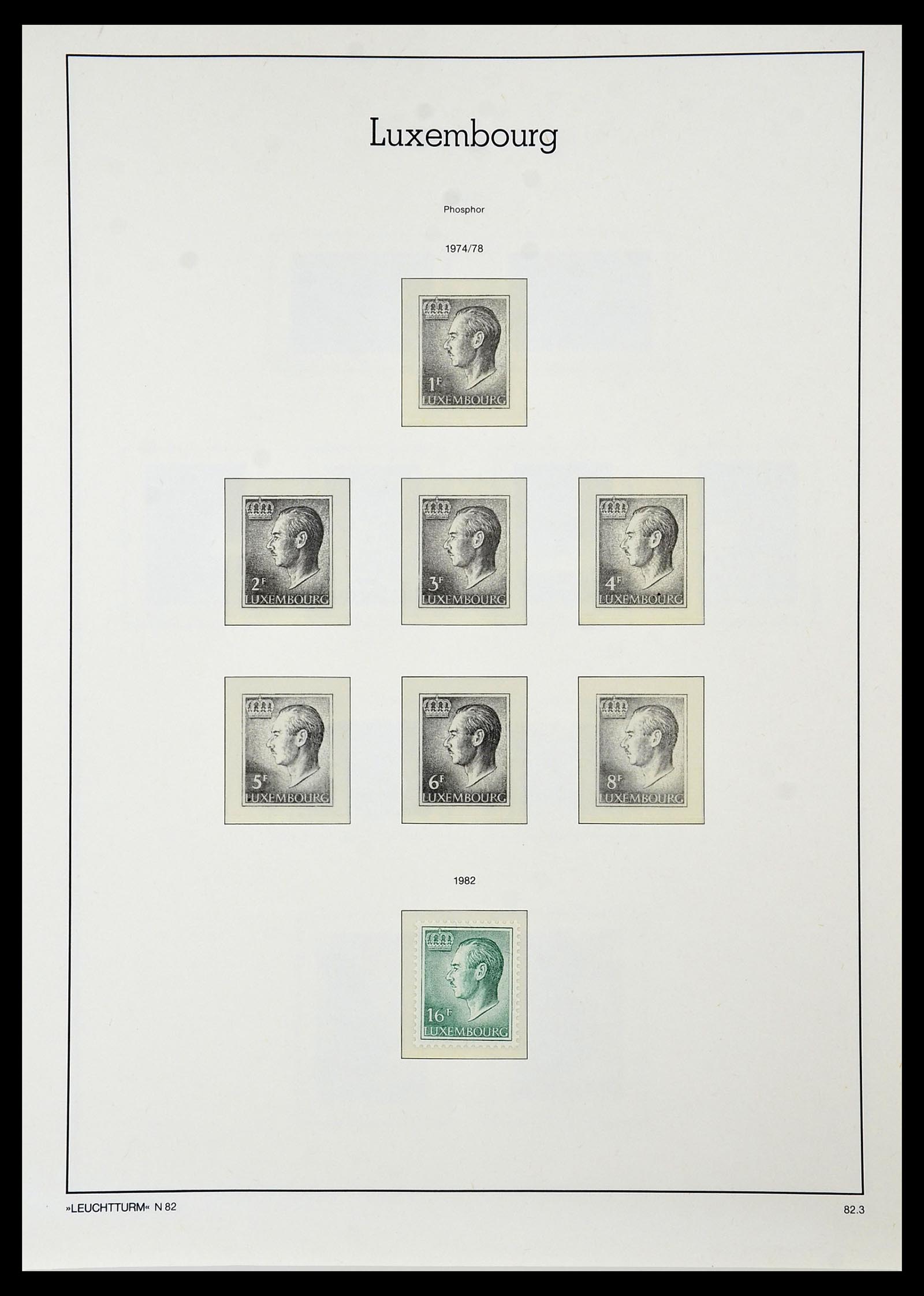 34066 104 - Postzegelverzameling 34066 Luxemburg 1852-2005.