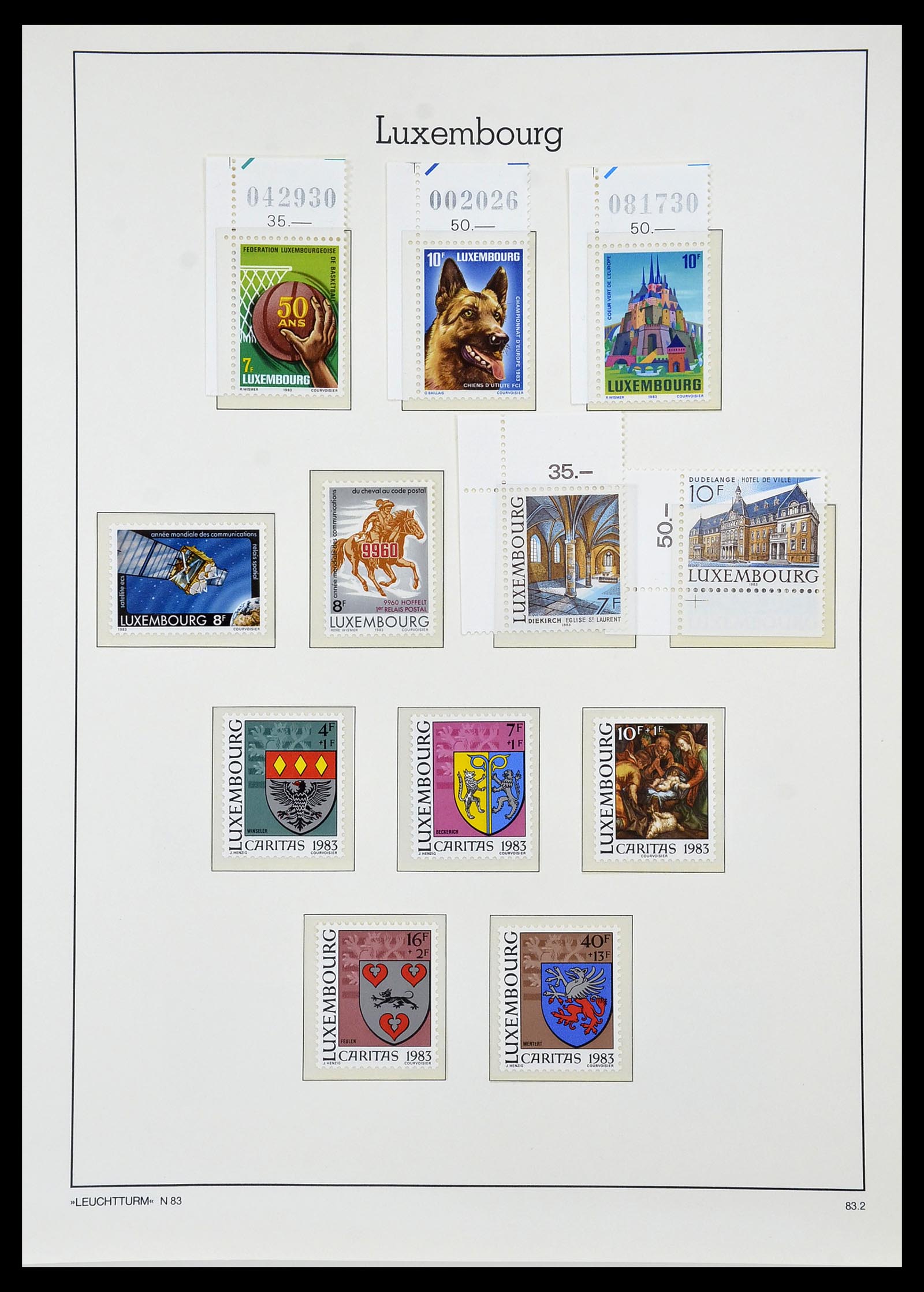 34066 106 - Postzegelverzameling 34066 Luxemburg 1852-2005.
