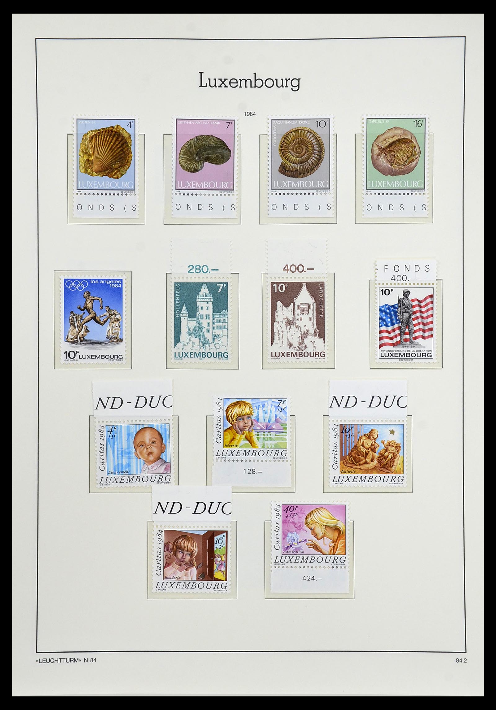 34066 108 - Postzegelverzameling 34066 Luxemburg 1852-2005.
