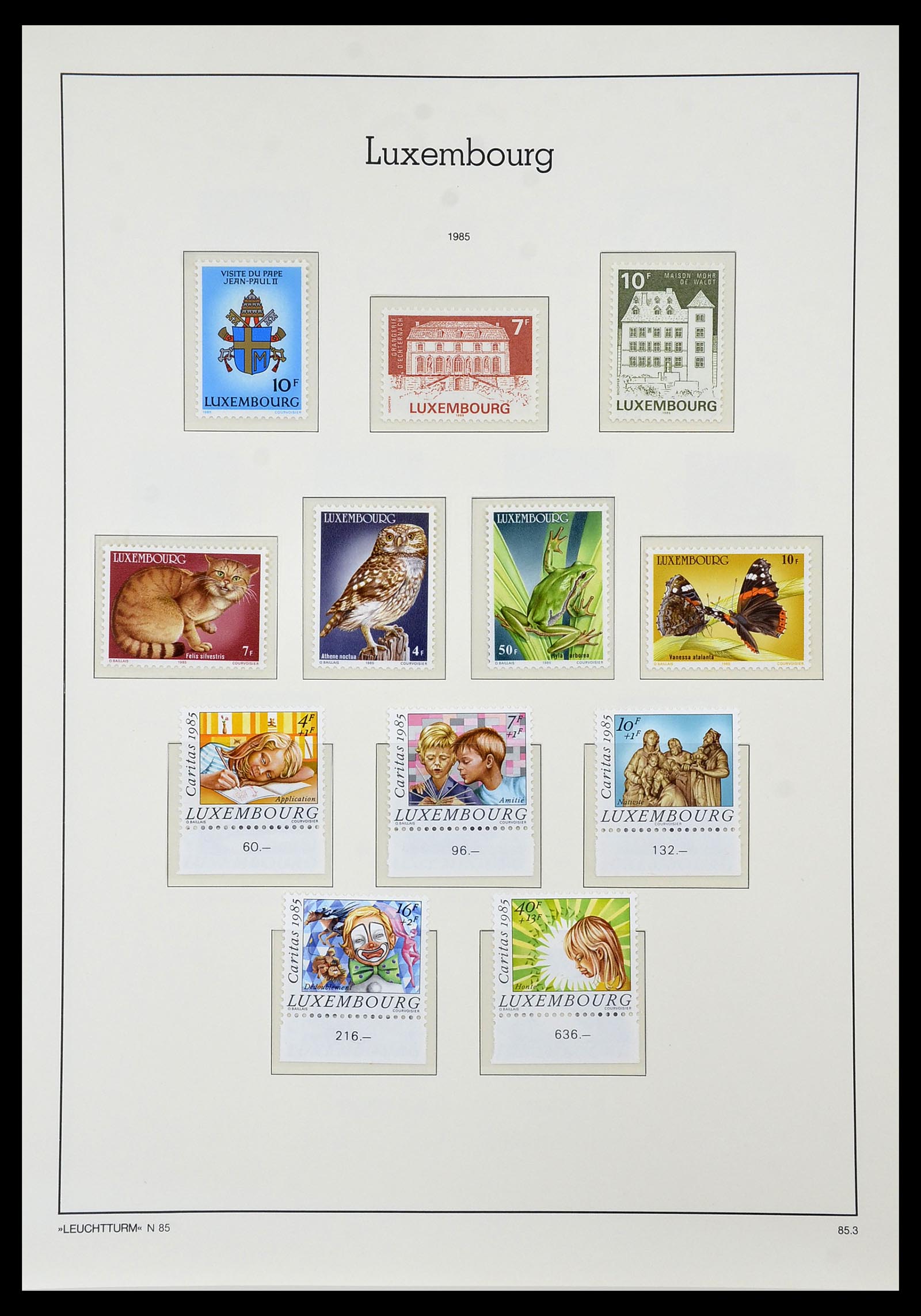 34066 111 - Postzegelverzameling 34066 Luxemburg 1852-2005.