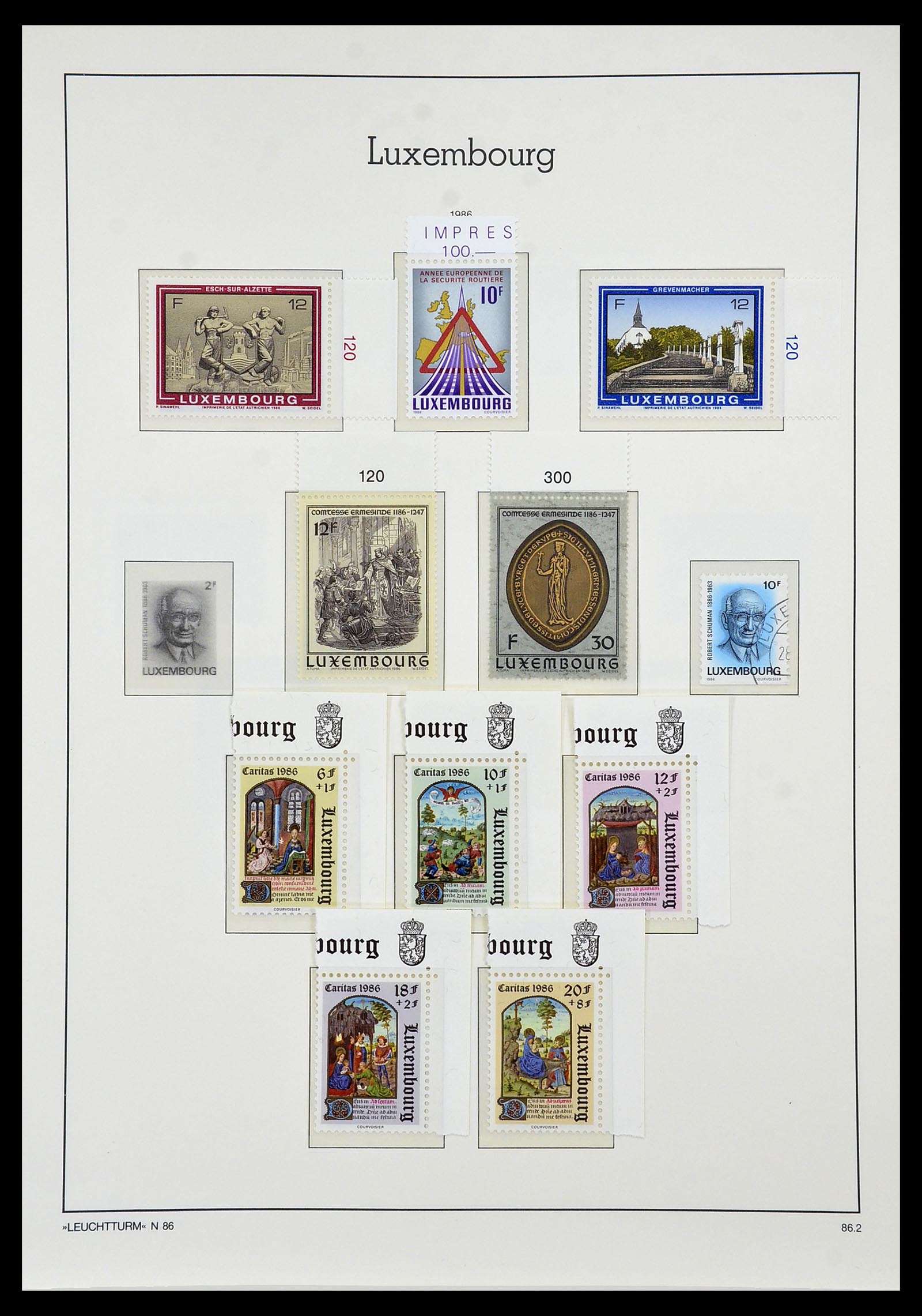 34066 113 - Postzegelverzameling 34066 Luxemburg 1852-2005.