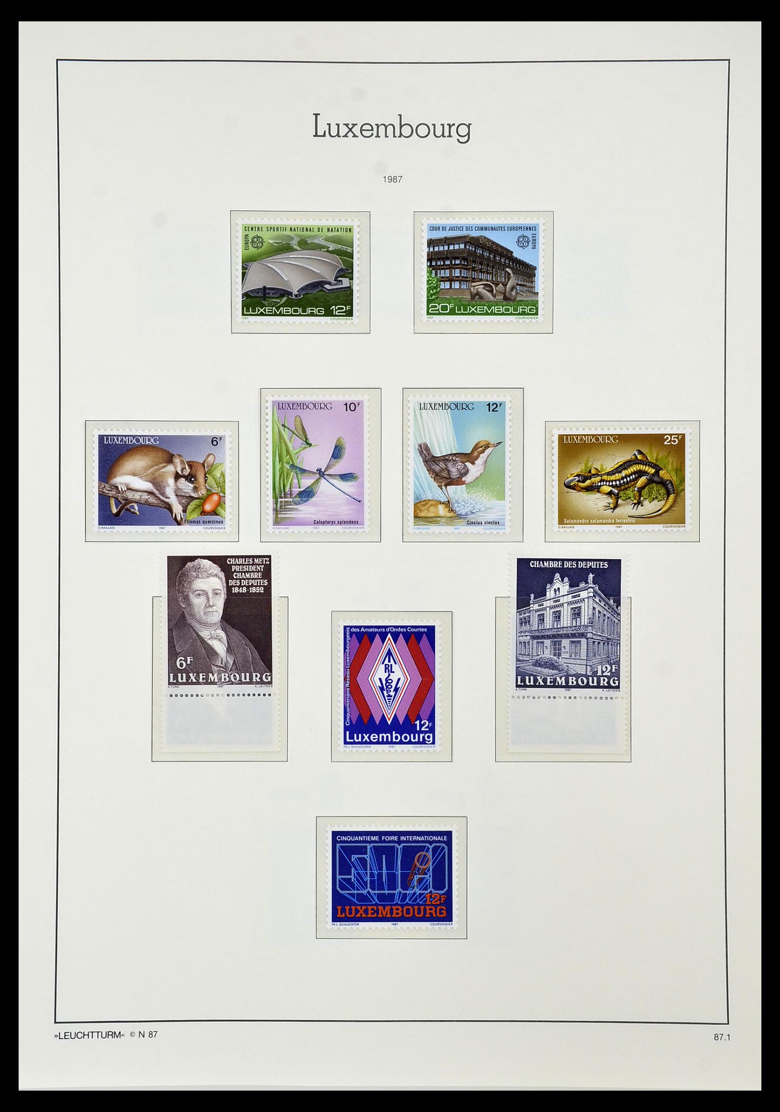 34066 114 - Postzegelverzameling 34066 Luxemburg 1852-2005.