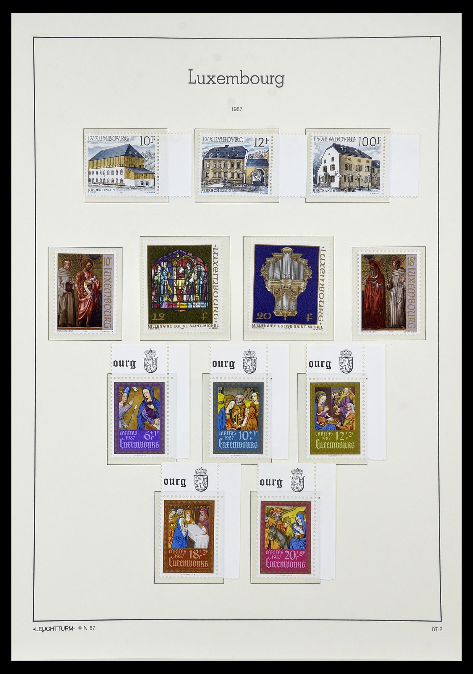 34066 115 - Postzegelverzameling 34066 Luxemburg 1852-2005.