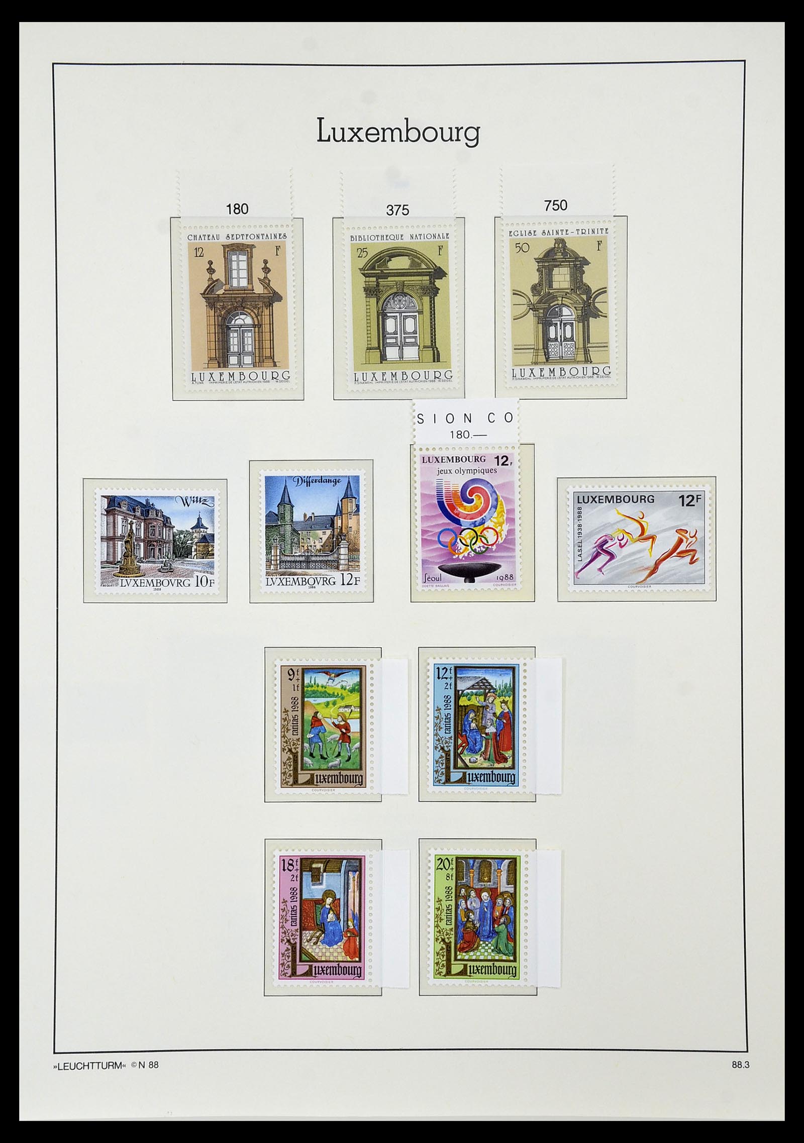 34066 118 - Postzegelverzameling 34066 Luxemburg 1852-2005.