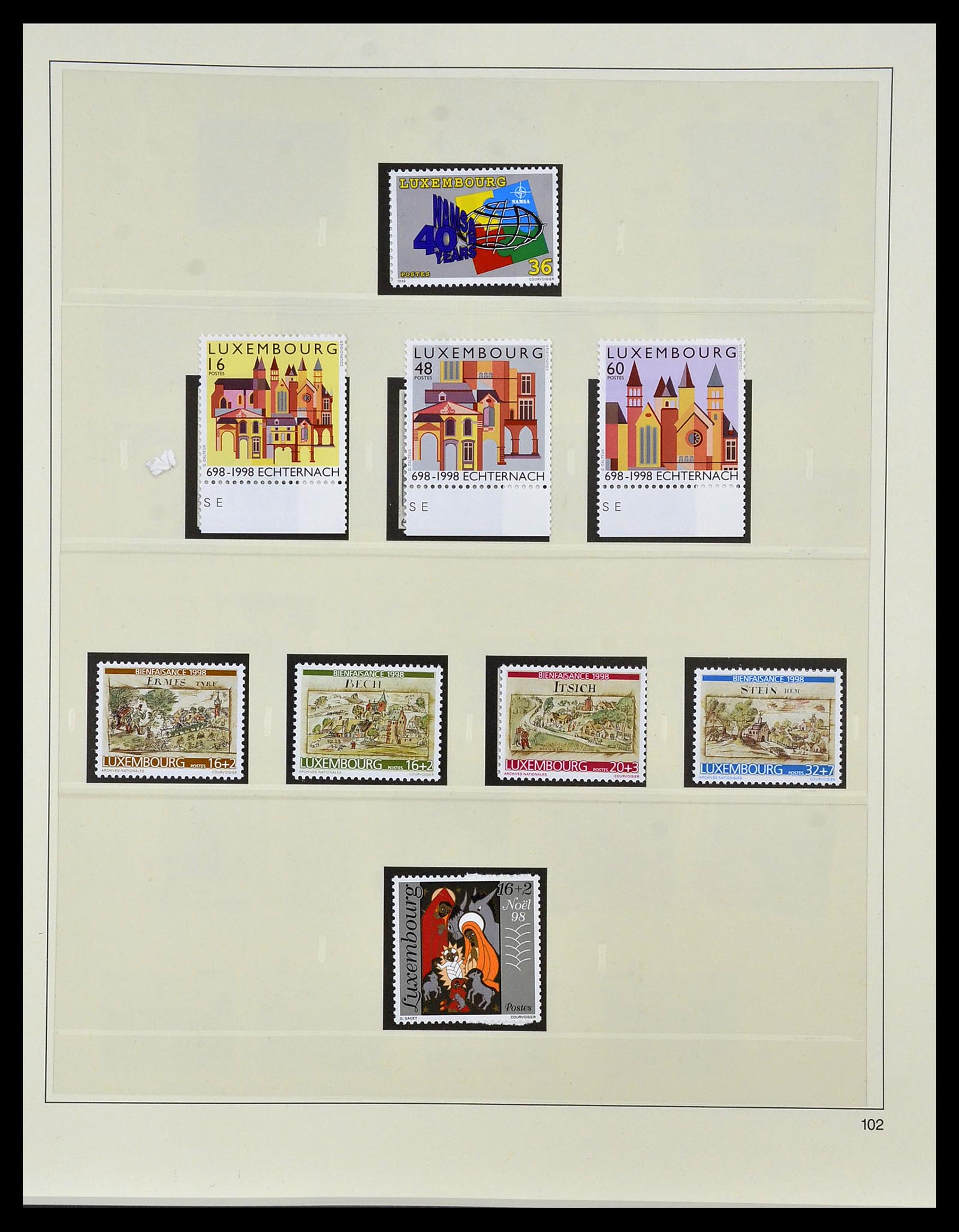 34066 165 - Postzegelverzameling 34066 Luxemburg 1852-2005.