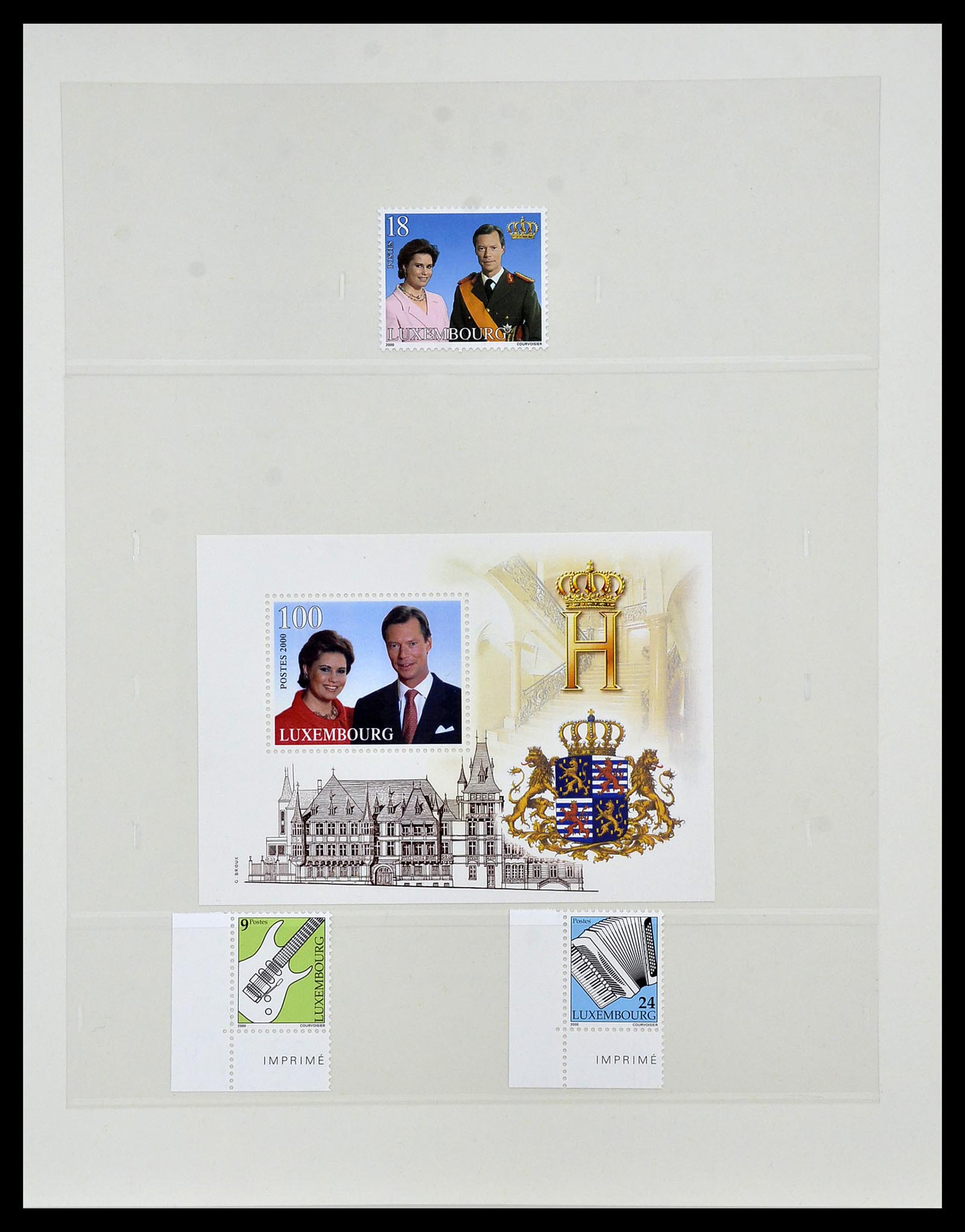 34066 169 - Postzegelverzameling 34066 Luxemburg 1852-2005.
