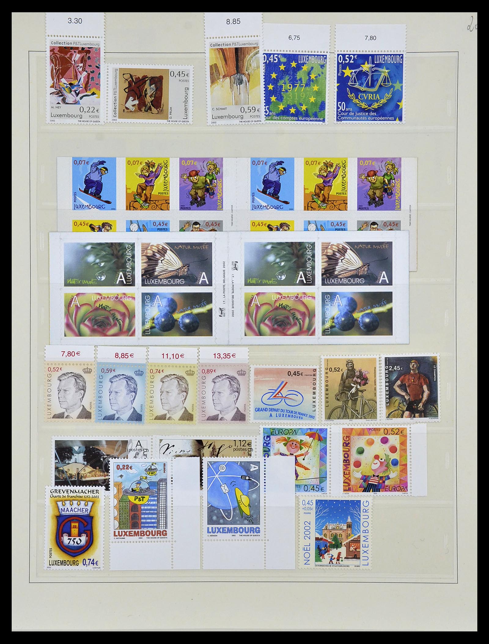 34066 171 - Postzegelverzameling 34066 Luxemburg 1852-2005.