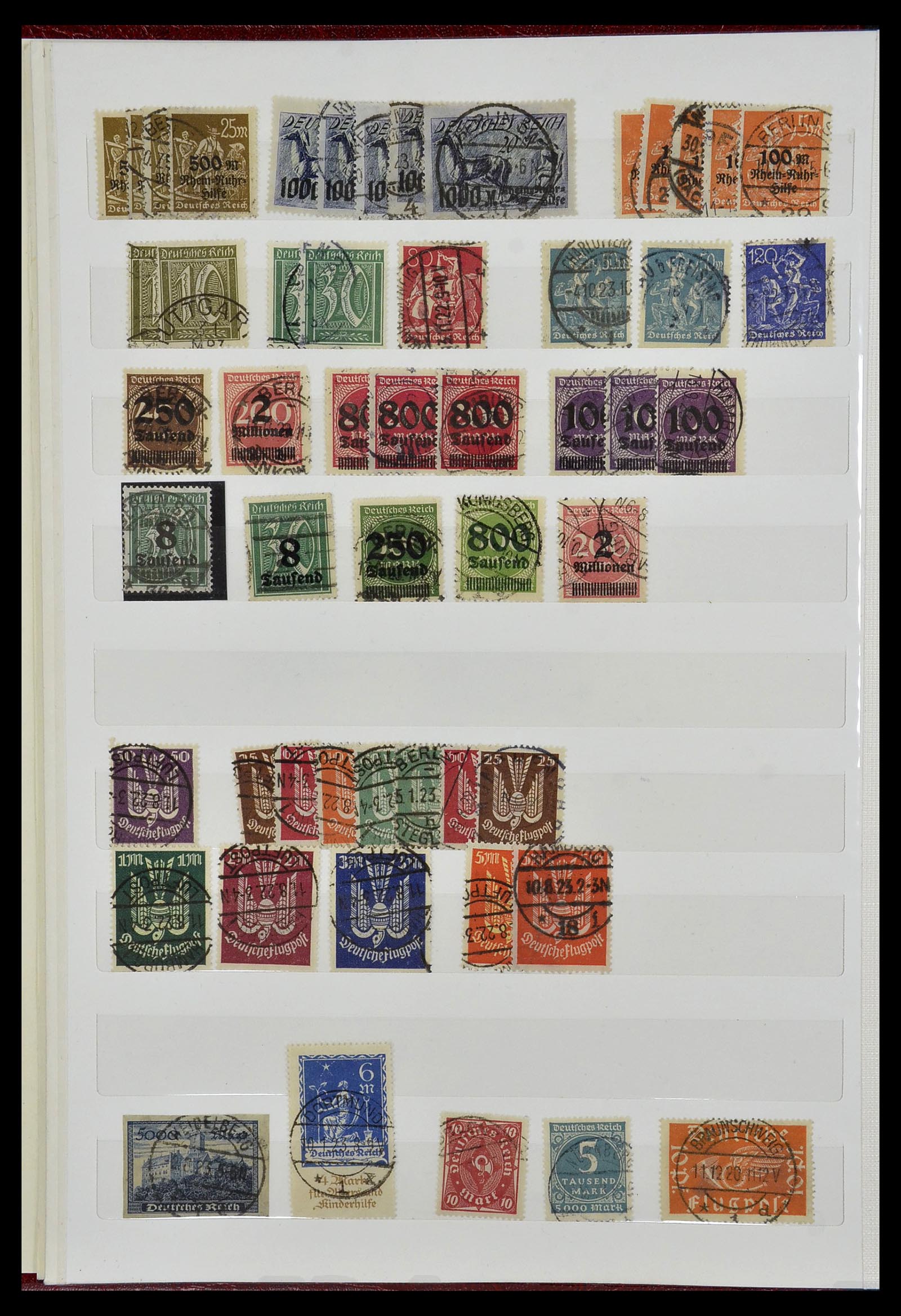 34069 002 - Stamp collection 34069 Germany 1855-1952.