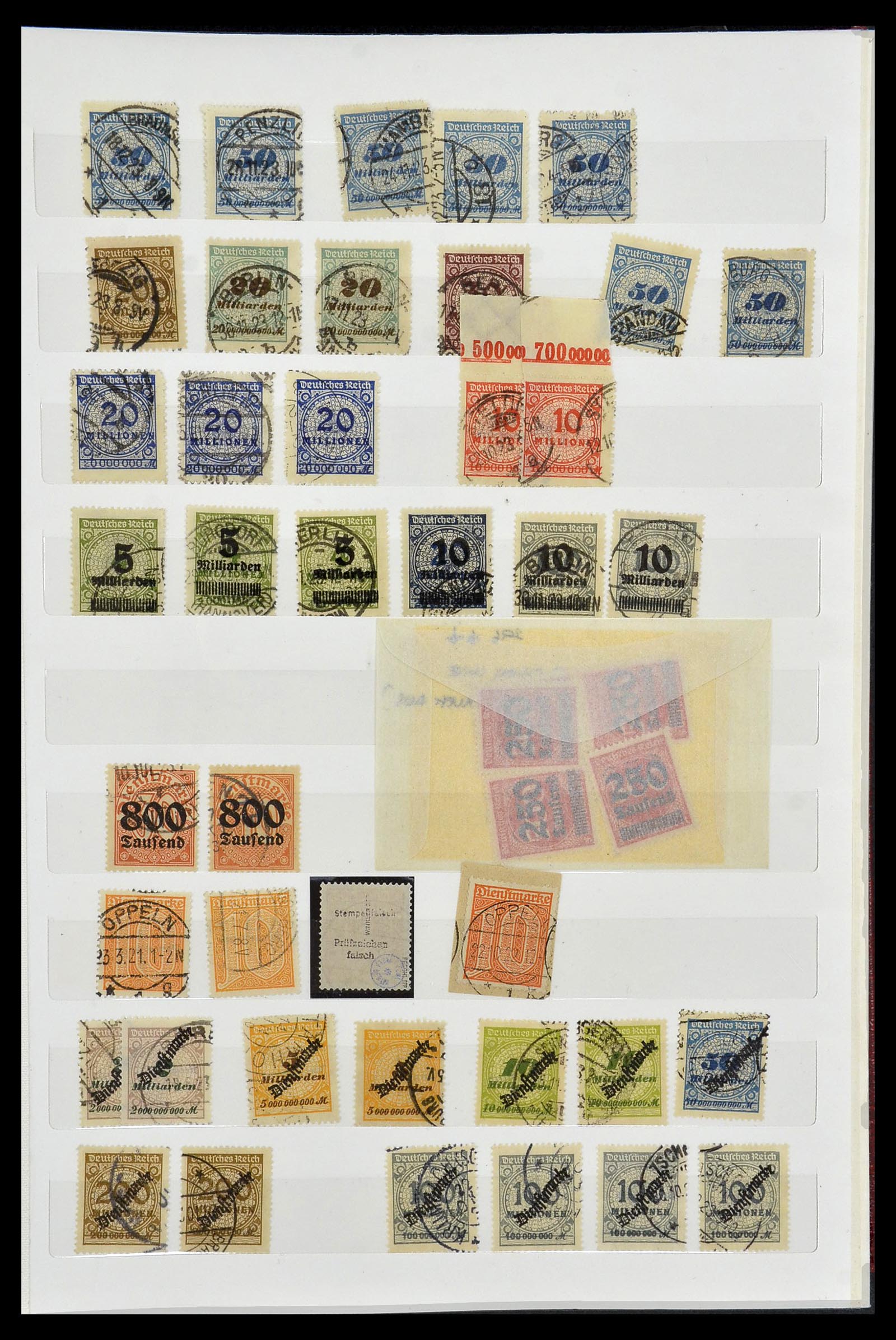 34069 003 - Stamp collection 34069 Germany 1855-1952.