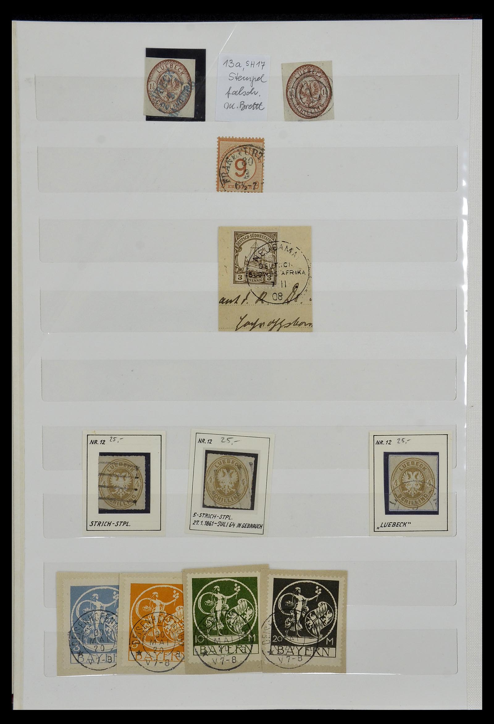 34069 004 - Stamp collection 34069 Germany 1855-1952.