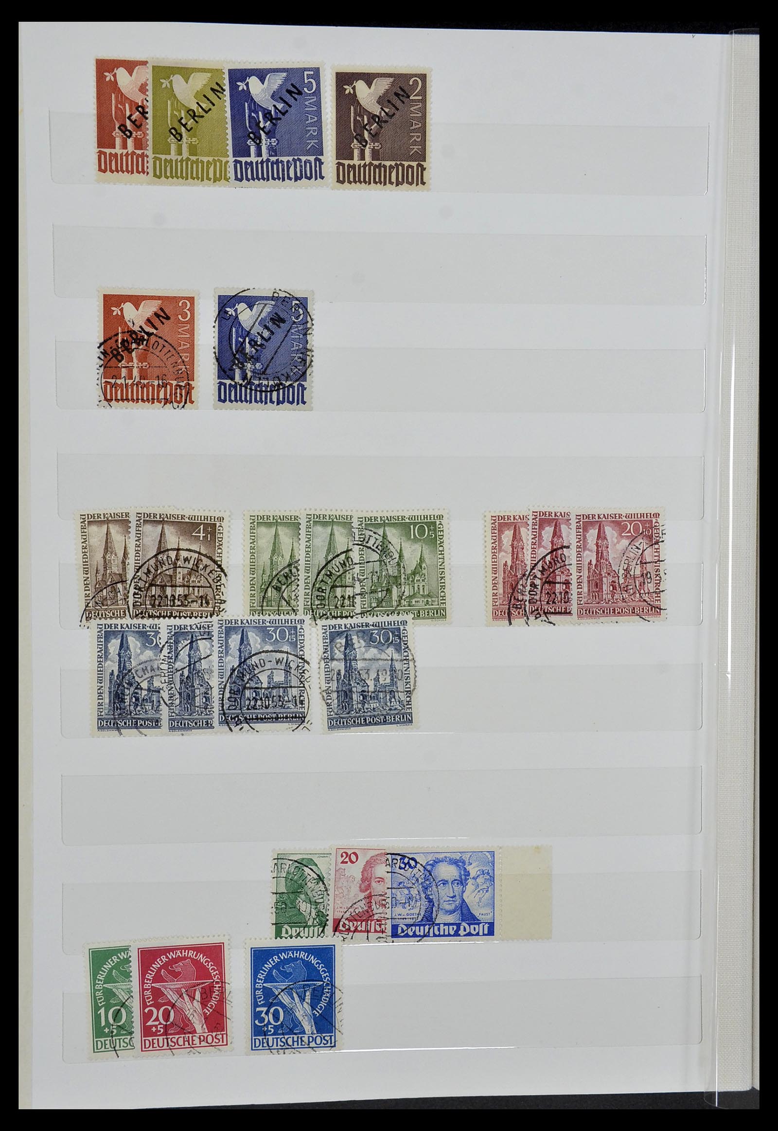 34069 009 - Postzegelverzameling 34069 Duitsland 1855-1952.