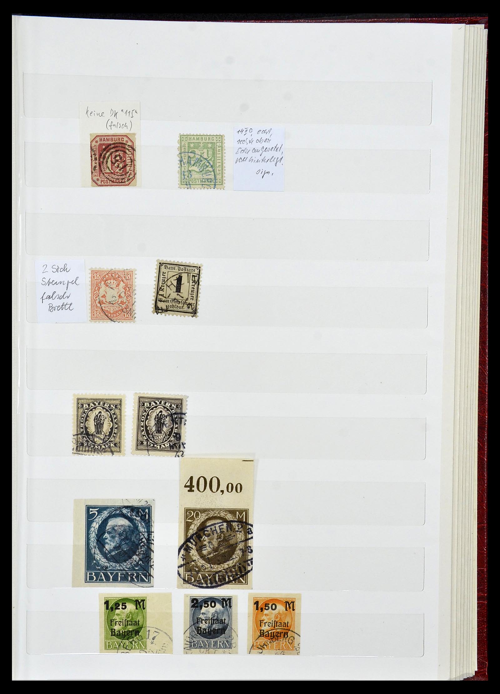 34069 018 - Stamp collection 34069 Germany 1855-1952.