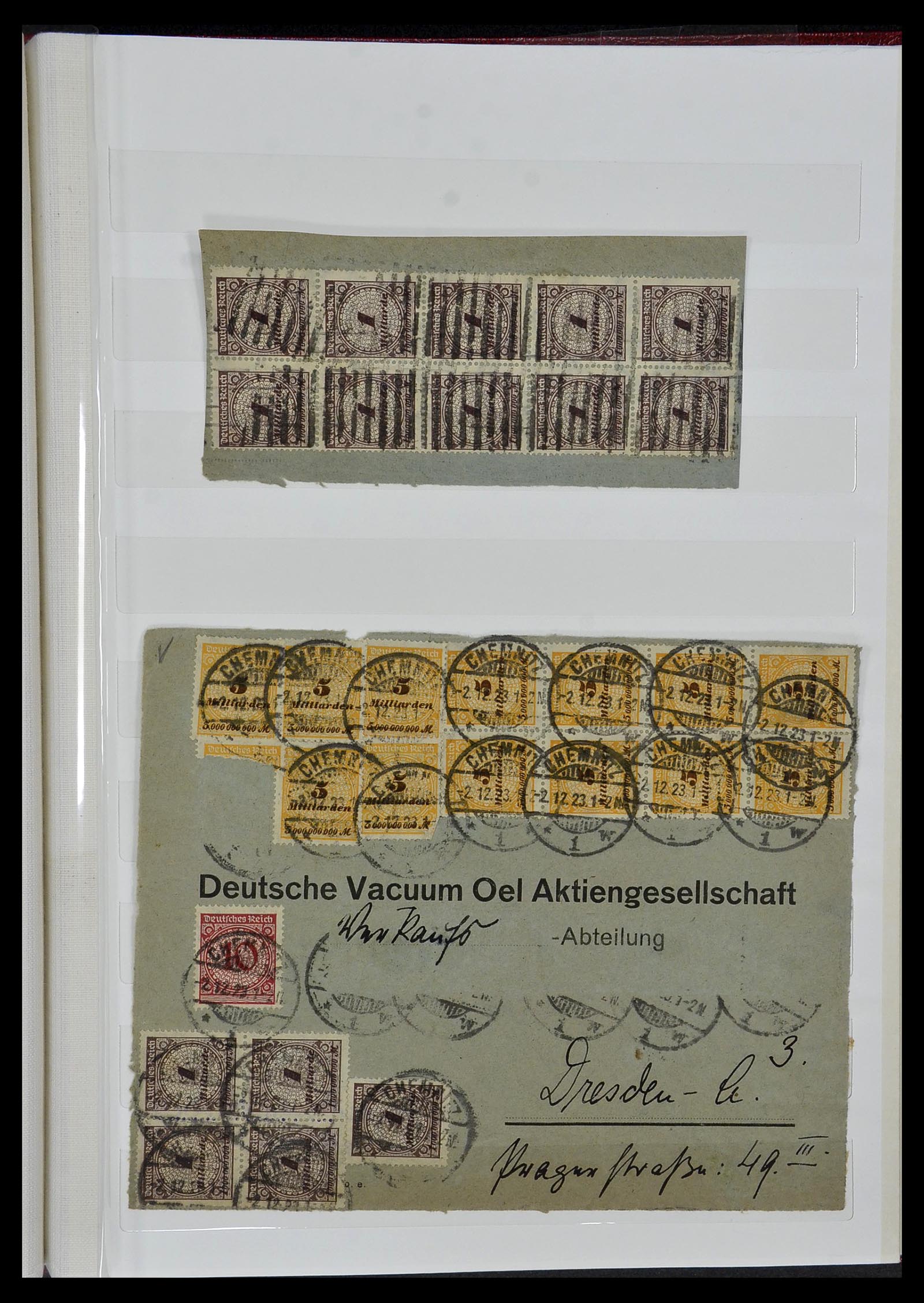 34069 023 - Stamp collection 34069 Germany 1855-1952.