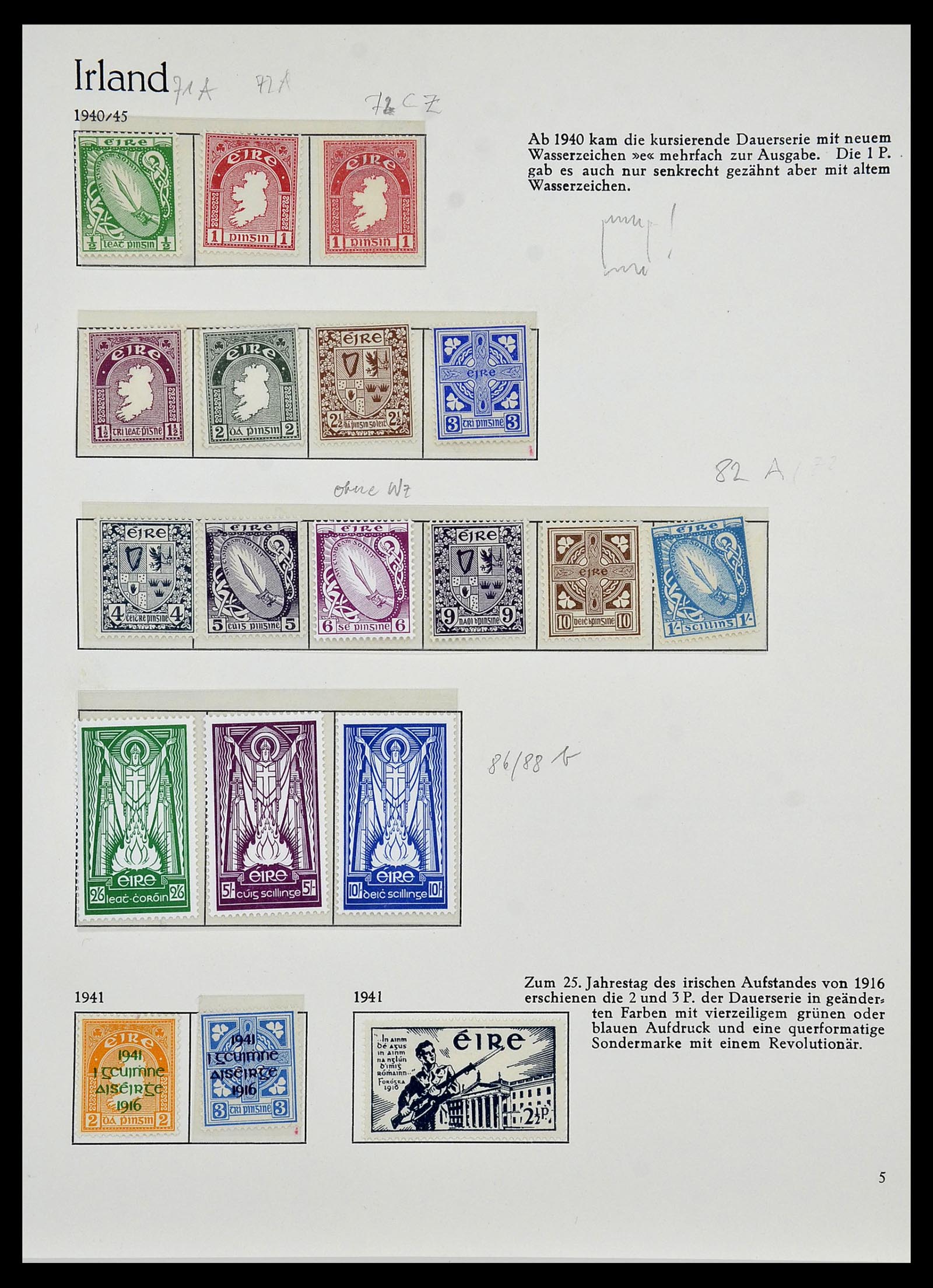 34074 006 - Stamp collection 34074 Ireland 1922-1979.