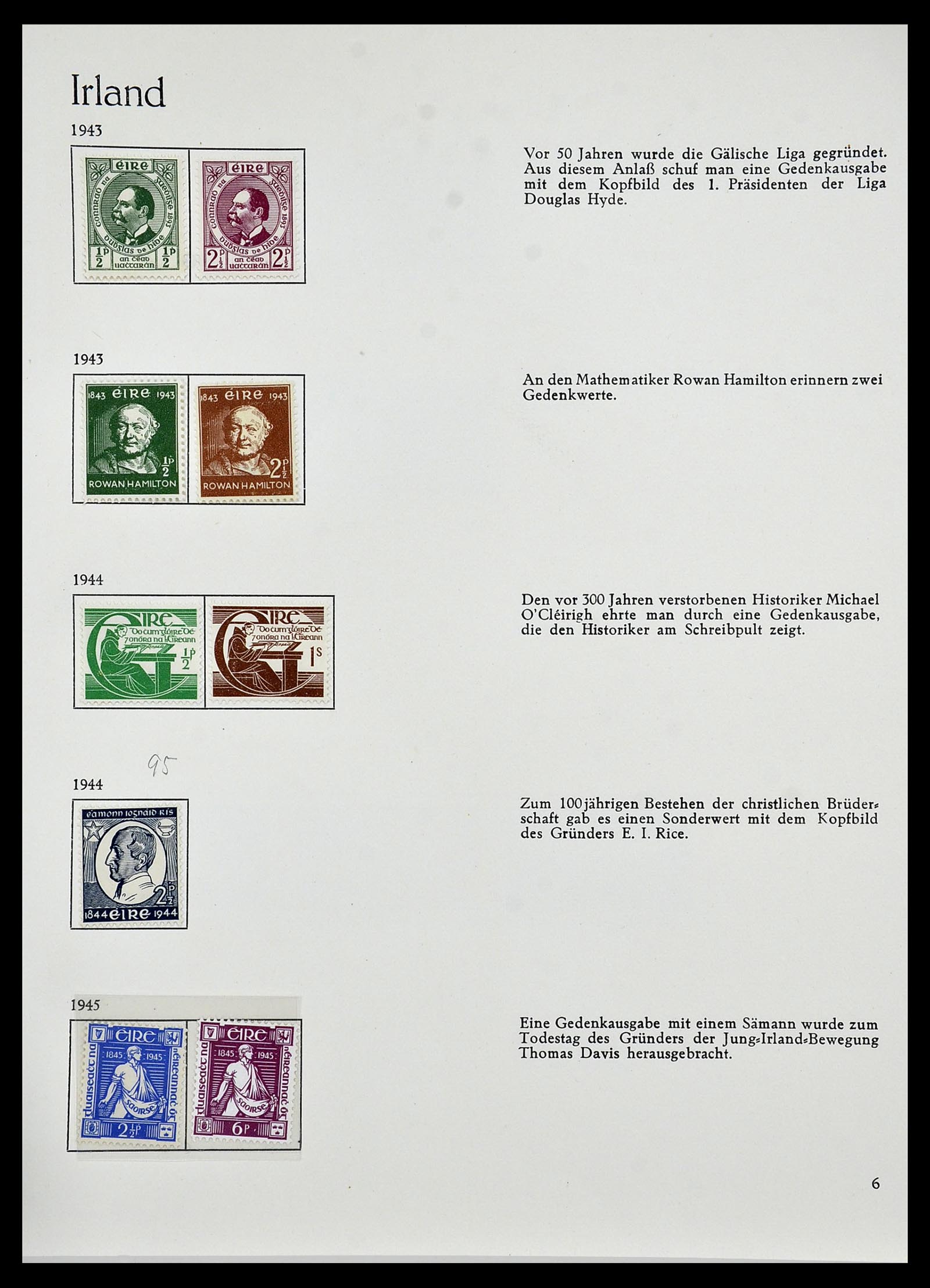34074 007 - Postzegelverzameling 34074 Ierland 1922-1979.