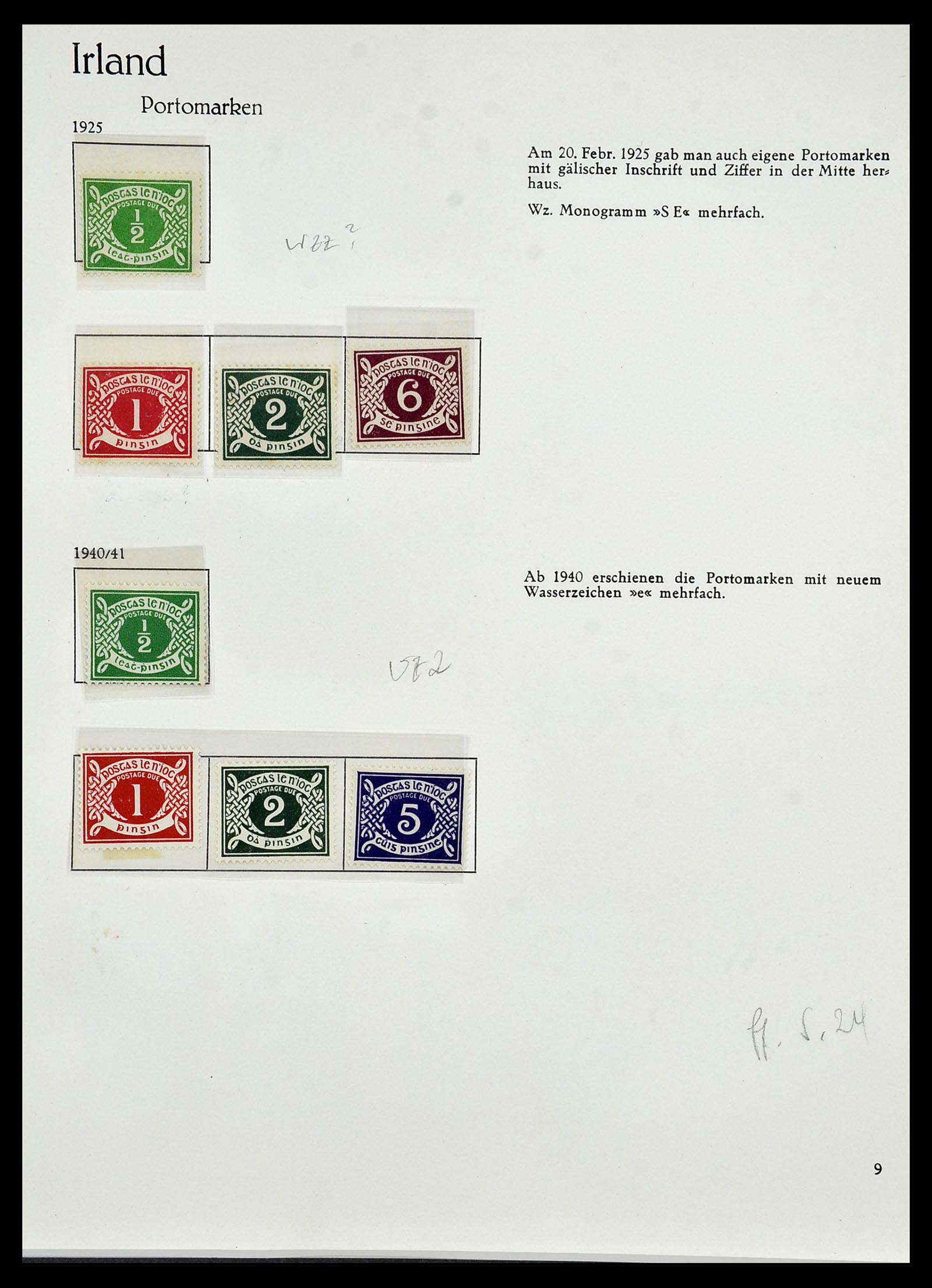 34074 010 - Stamp collection 34074 Ireland 1922-1979.