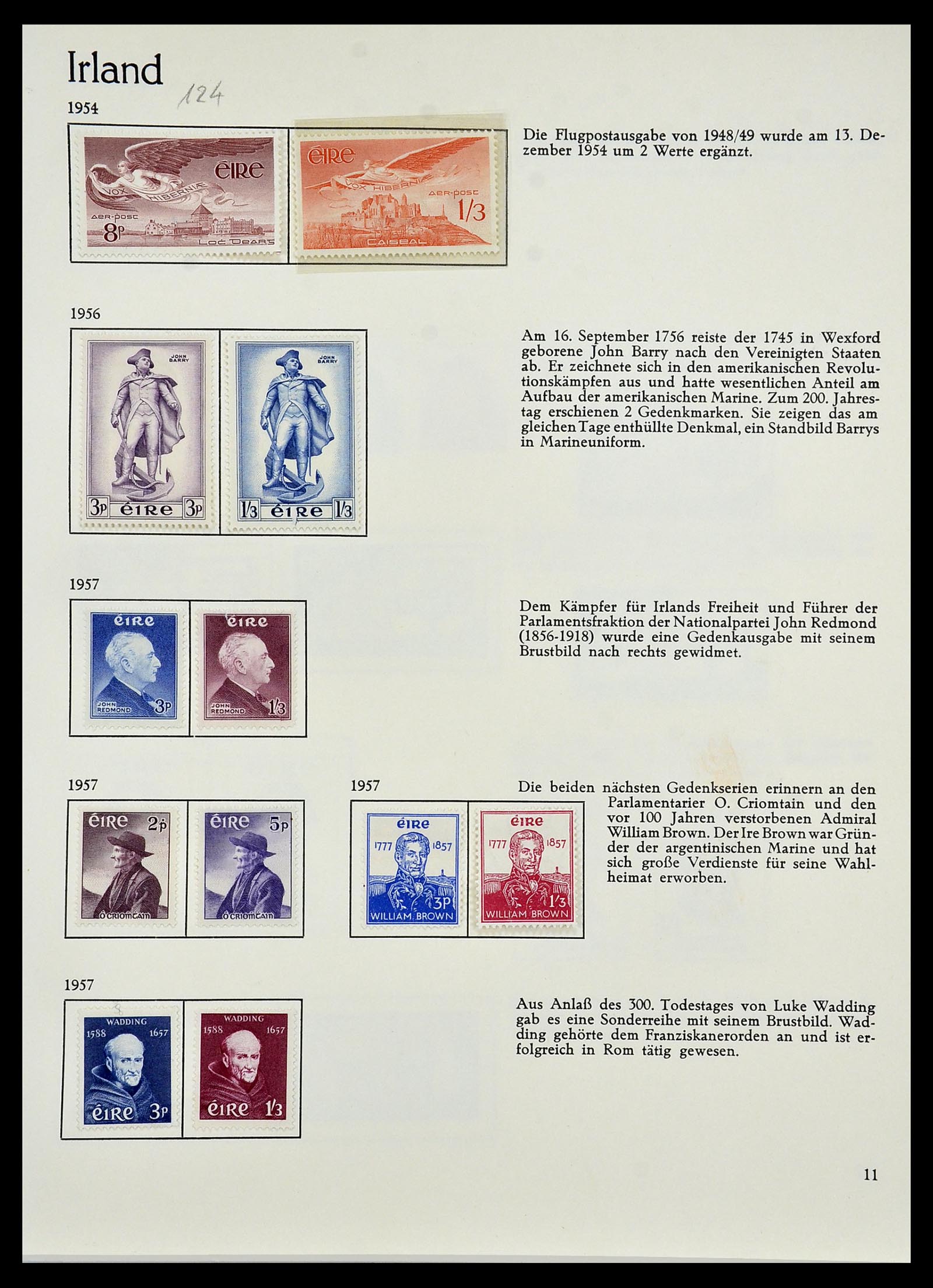 34074 012 - Postzegelverzameling 34074 Ierland 1922-1979.