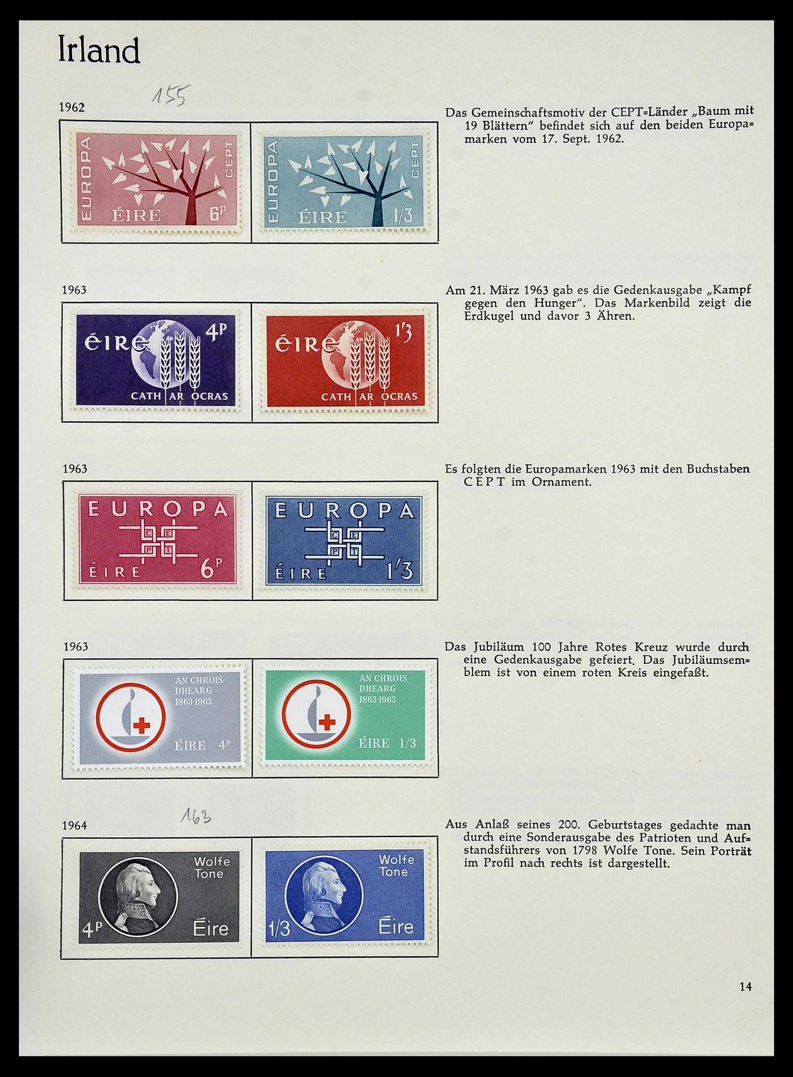 34074 015 - Stamp collection 34074 Ireland 1922-1979.