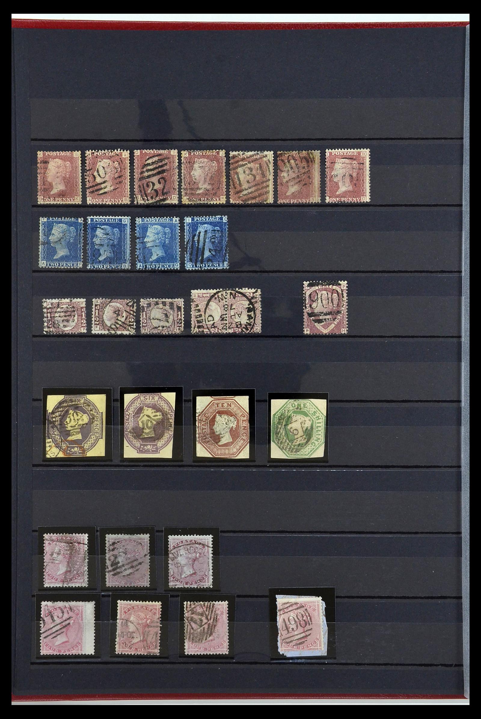 34075 002 - Postzegelverzameling 34075 Engeland 1840-1980.