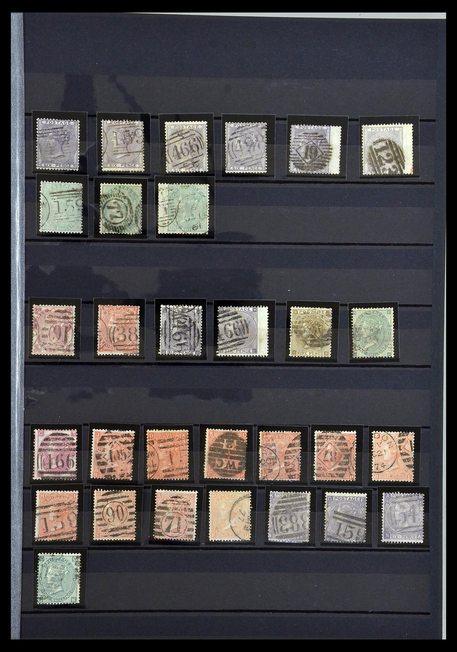 34075 003 - Postzegelverzameling 34075 Engeland 1840-1980.