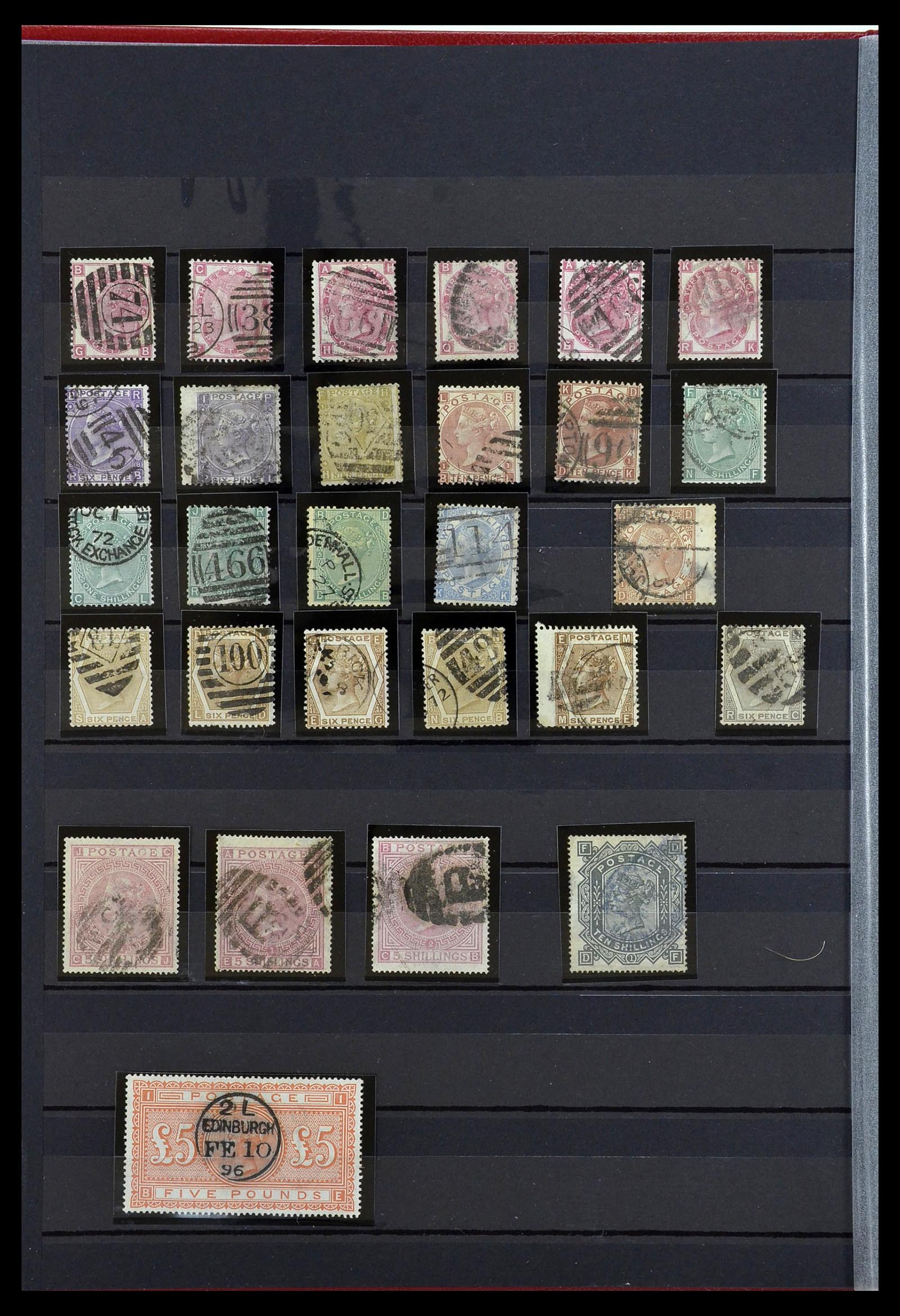 34075 004 - Postzegelverzameling 34075 Engeland 1840-1980.