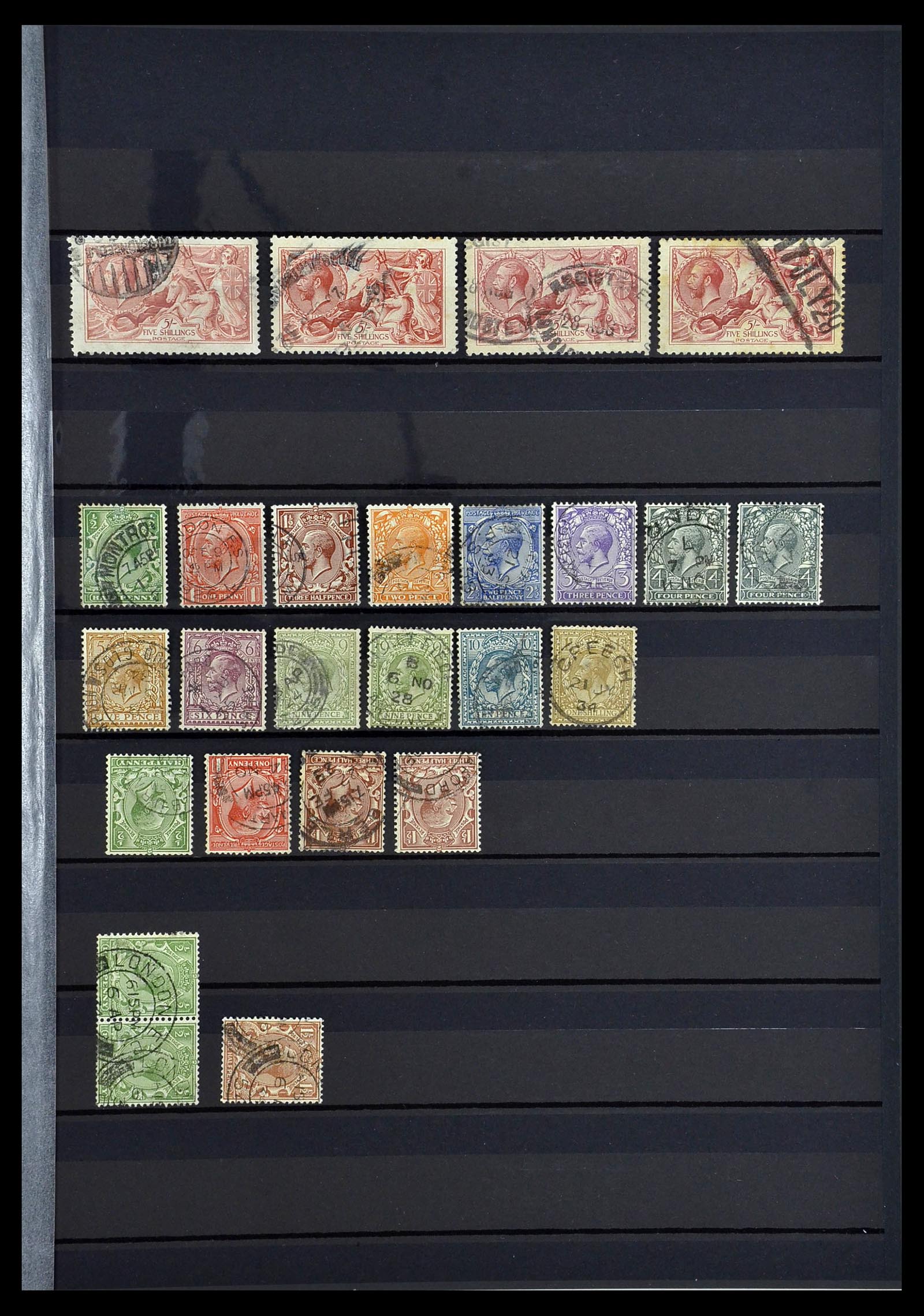 34075 011 - Postzegelverzameling 34075 Engeland 1840-1980.