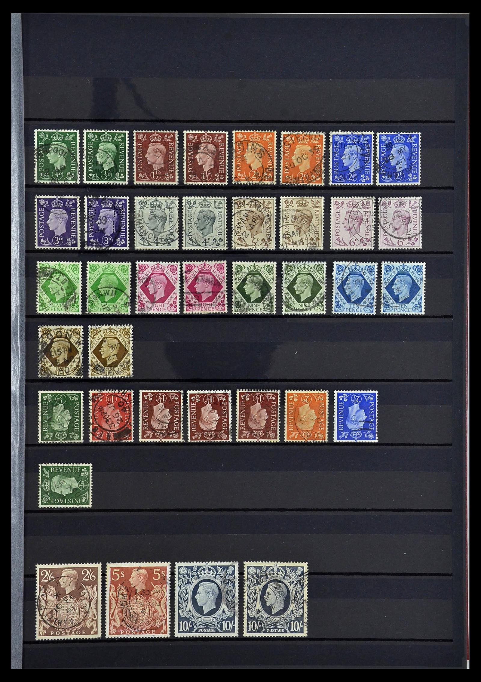 34075 015 - Postzegelverzameling 34075 Engeland 1840-1980.