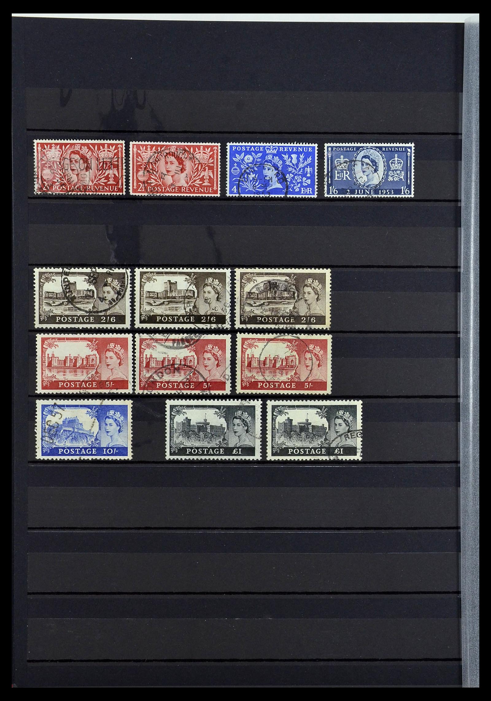 34075 020 - Postzegelverzameling 34075 Engeland 1840-1980.