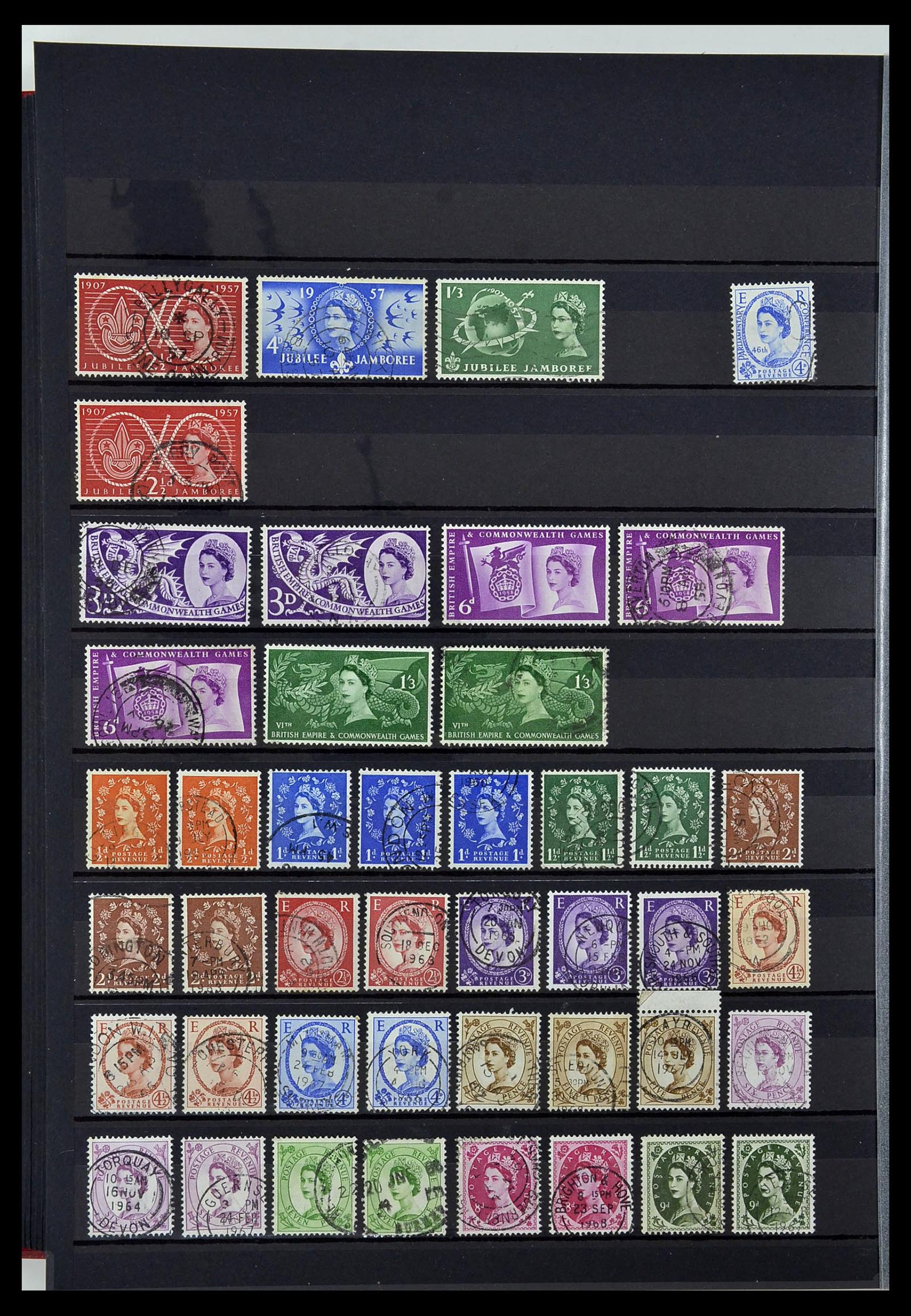 34075 022 - Stamp collection 34075 Great Britain 1840-1980.