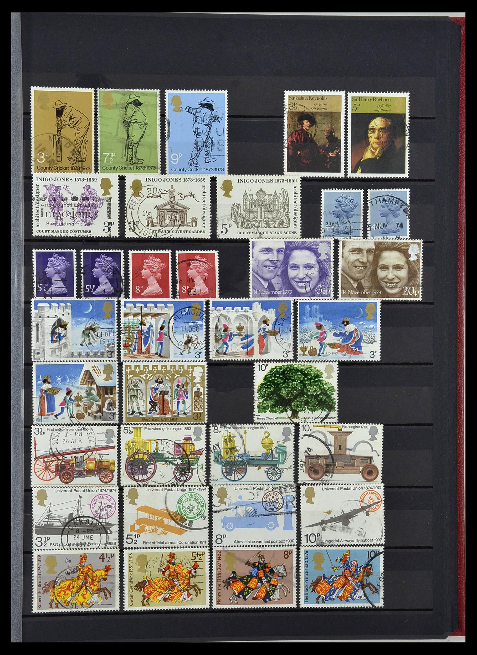 34075 035 - Stamp collection 34075 Great Britain 1840-1980.