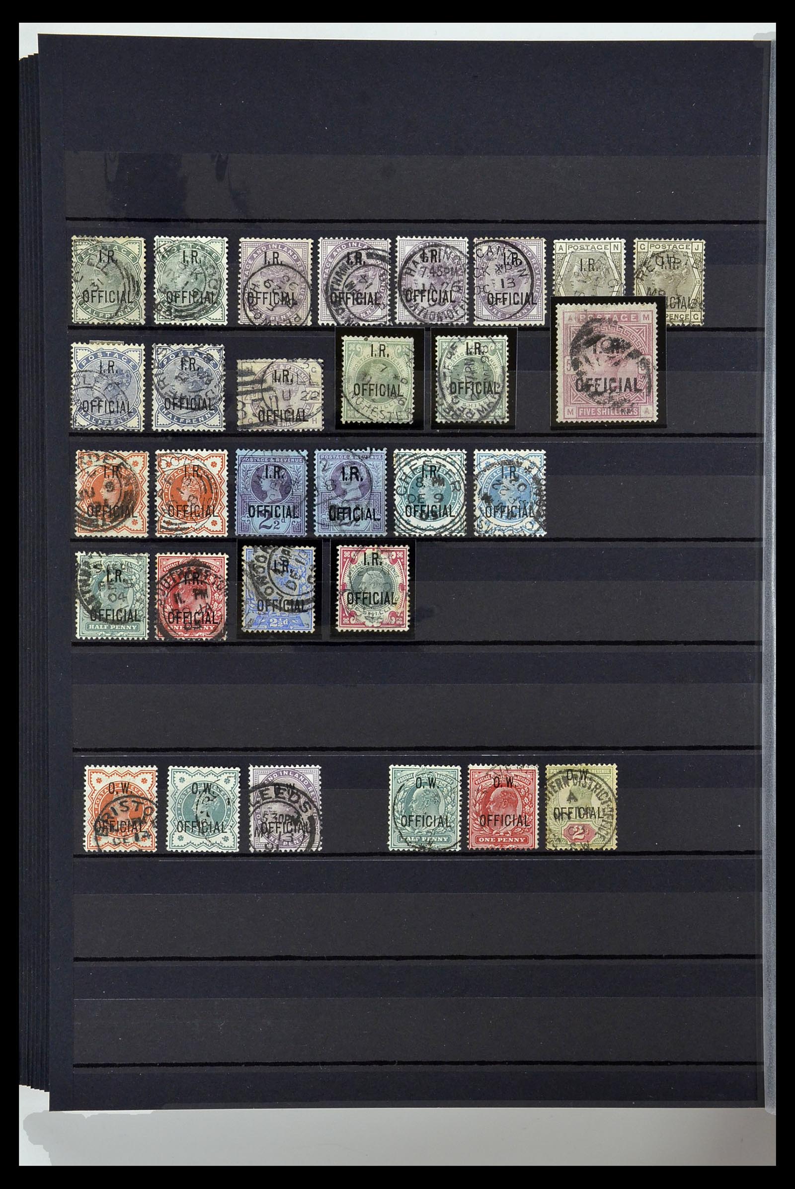 34075 044 - Postzegelverzameling 34075 Engeland 1840-1980.