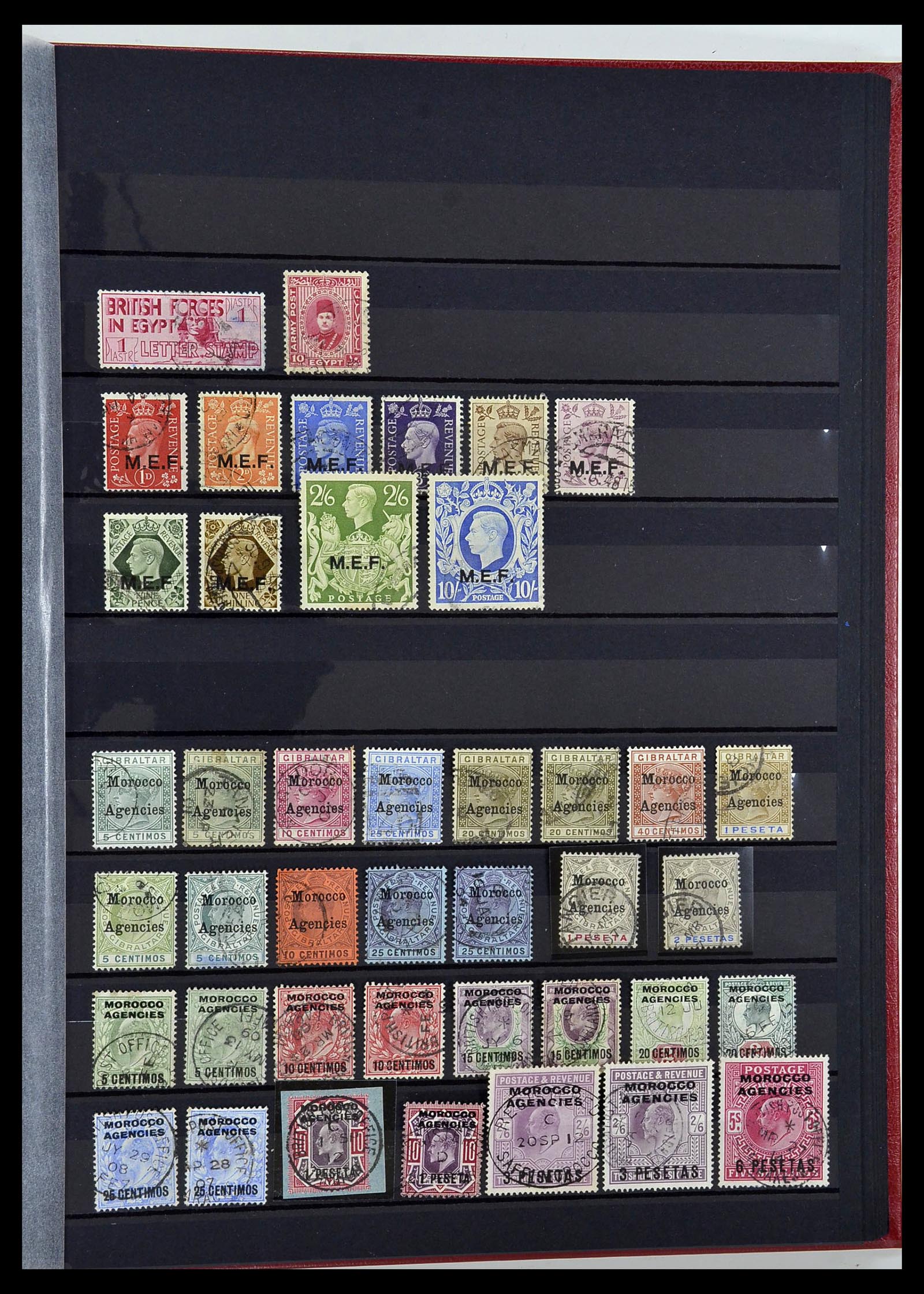 34075 049 - Postzegelverzameling 34075 Engeland 1840-1980.
