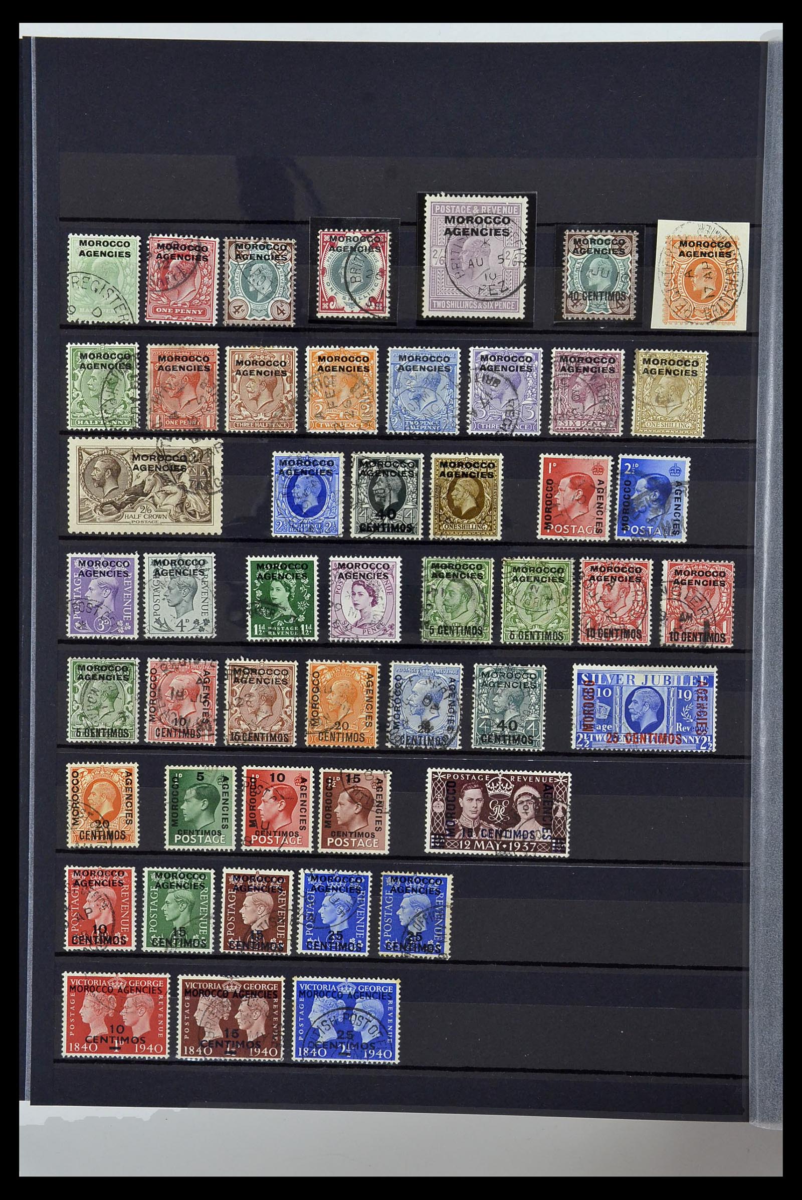 34075 050 - Postzegelverzameling 34075 Engeland 1840-1980.