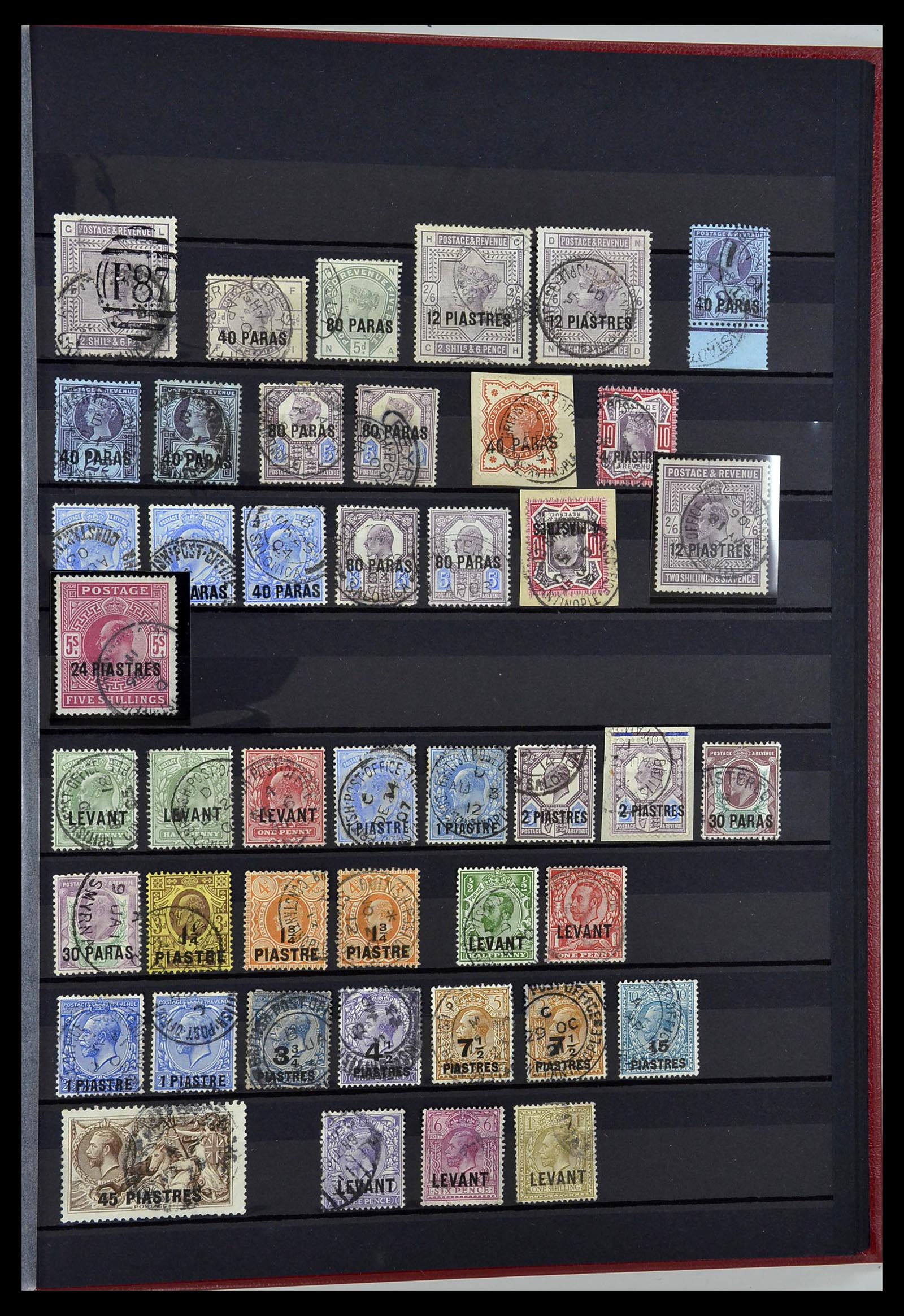 34075 053 - Postzegelverzameling 34075 Engeland 1840-1980.