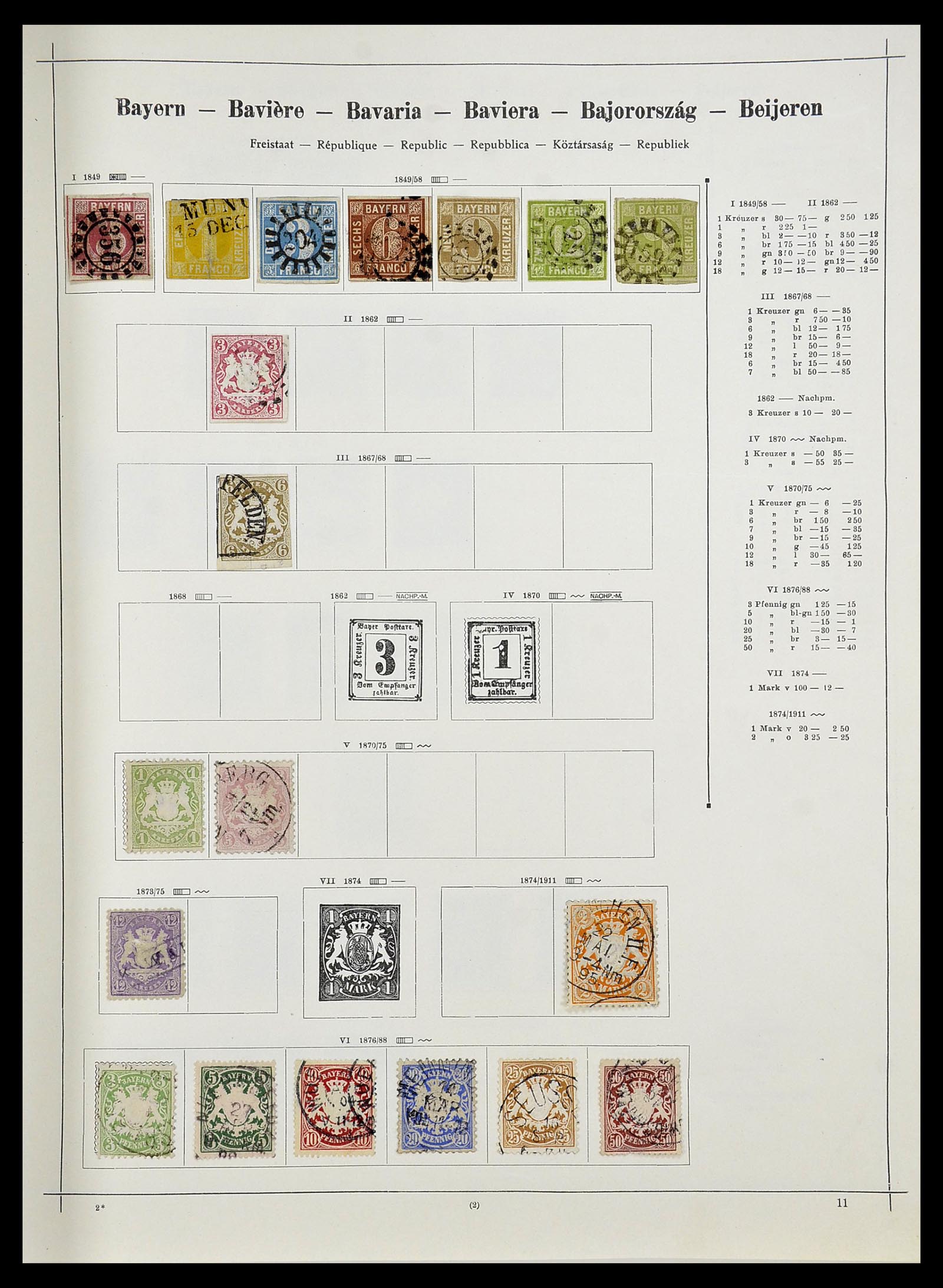 34080 002 - Postzegelverzameling 34080 Wereldverzameling 1840-1924.
