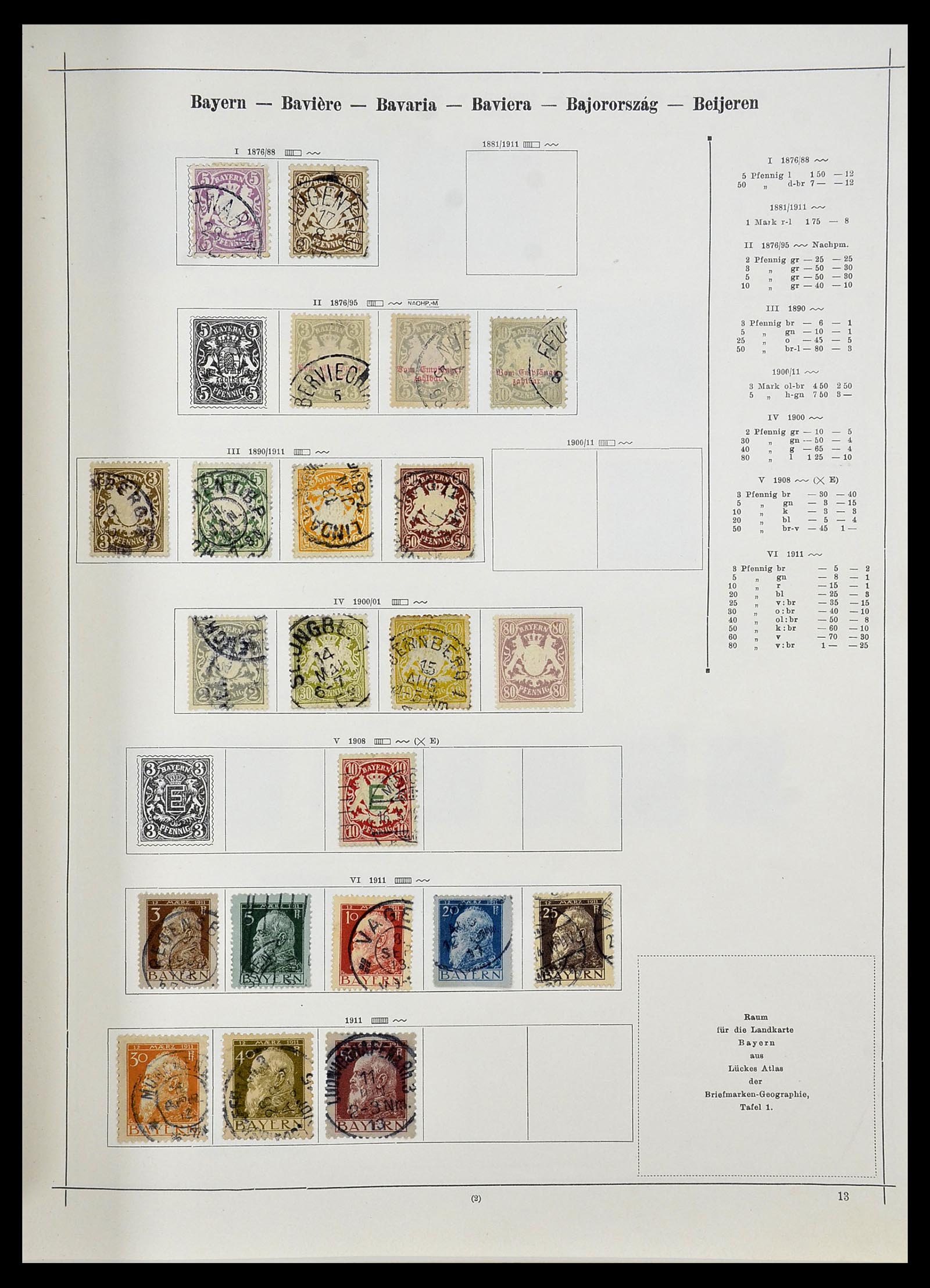34080 005 - Postzegelverzameling 34080 Wereldverzameling 1840-1924.
