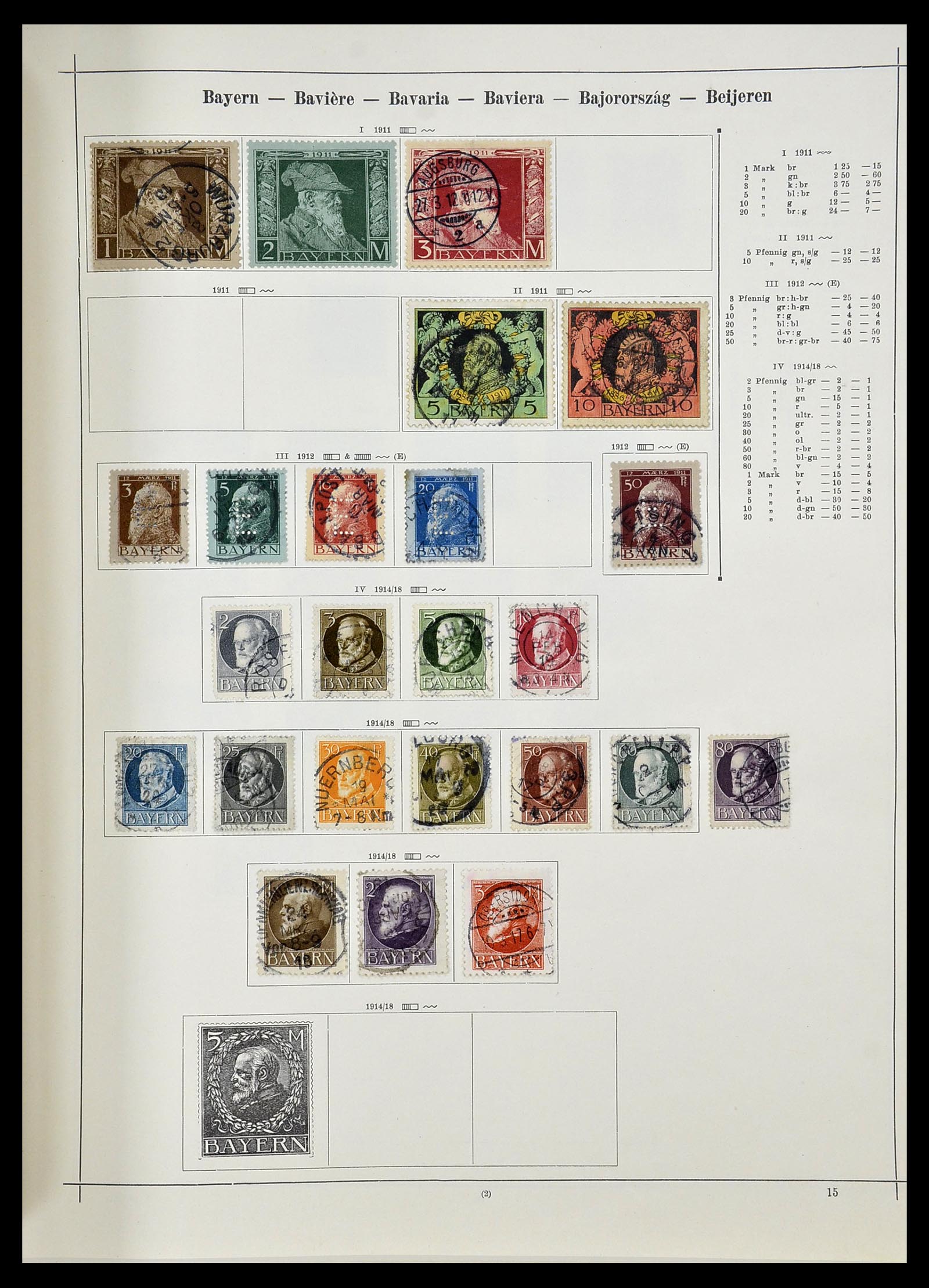 34080 006 - Postzegelverzameling 34080 Wereldverzameling 1840-1924.