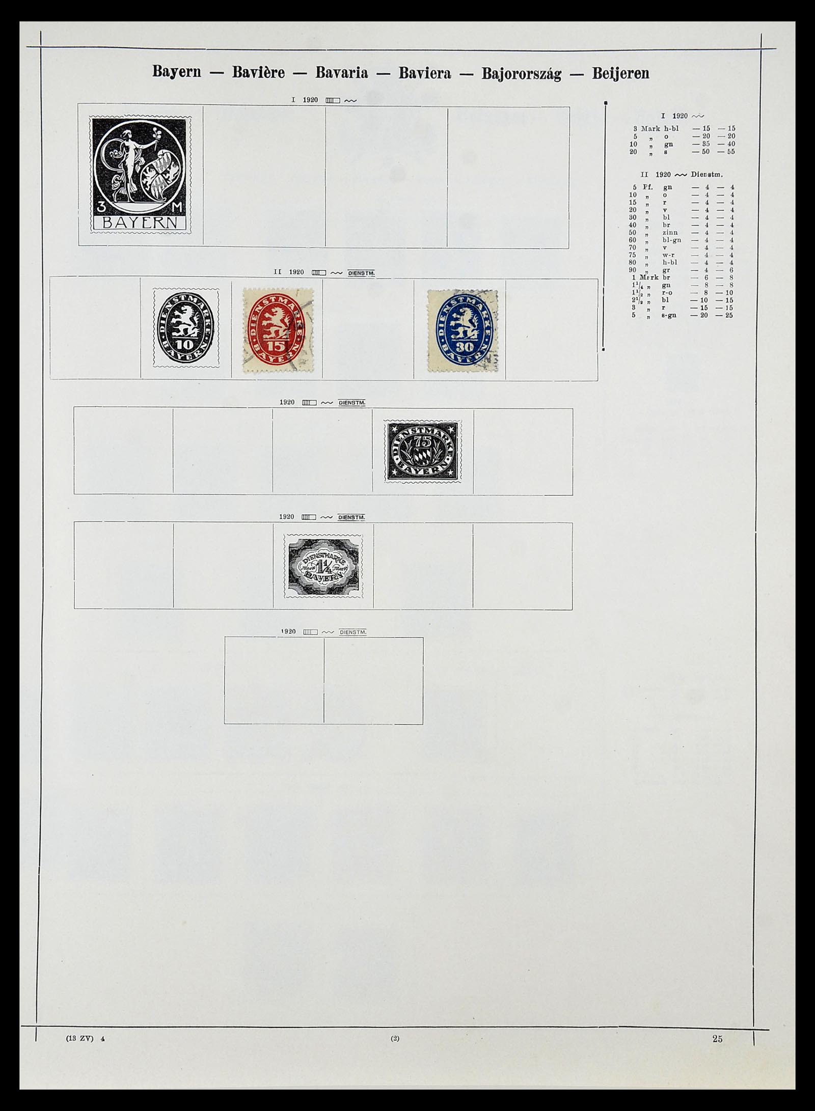 34080 011 - Postzegelverzameling 34080 Wereldverzameling 1840-1924.