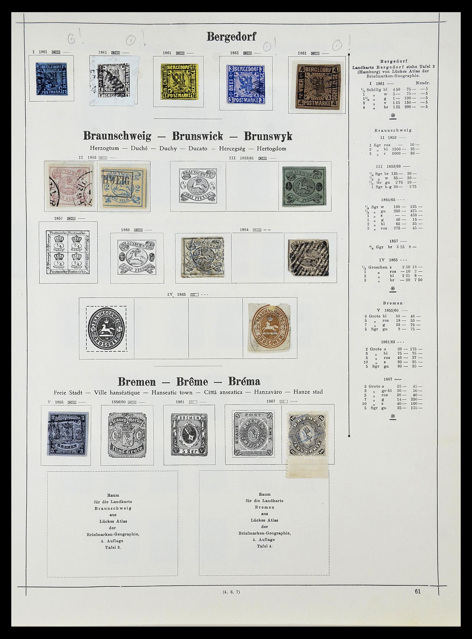 34080 033 - Postzegelverzameling 34080 Wereldverzameling 1840-1924.