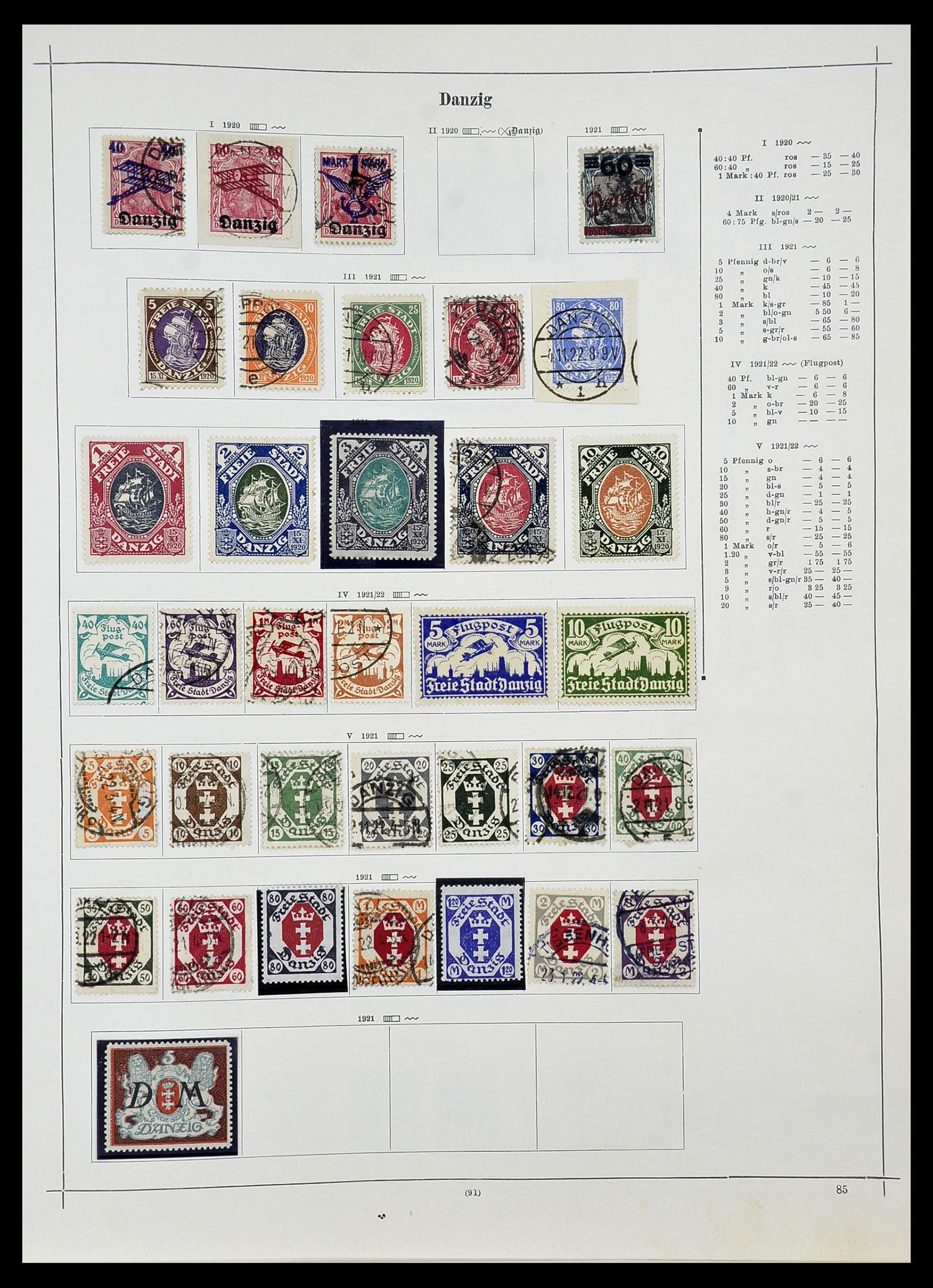 34080 046 - Stamp collection 34080 World collection 1840-1924.