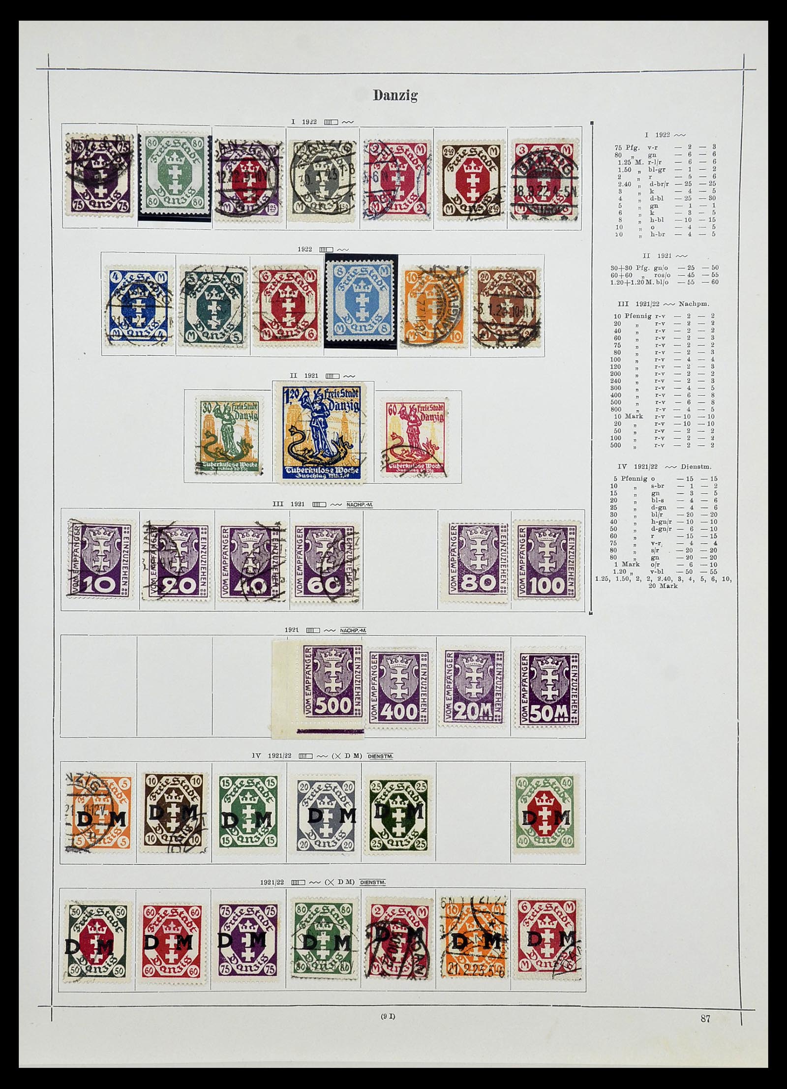 34080 047 - Postzegelverzameling 34080 Wereldverzameling 1840-1924.