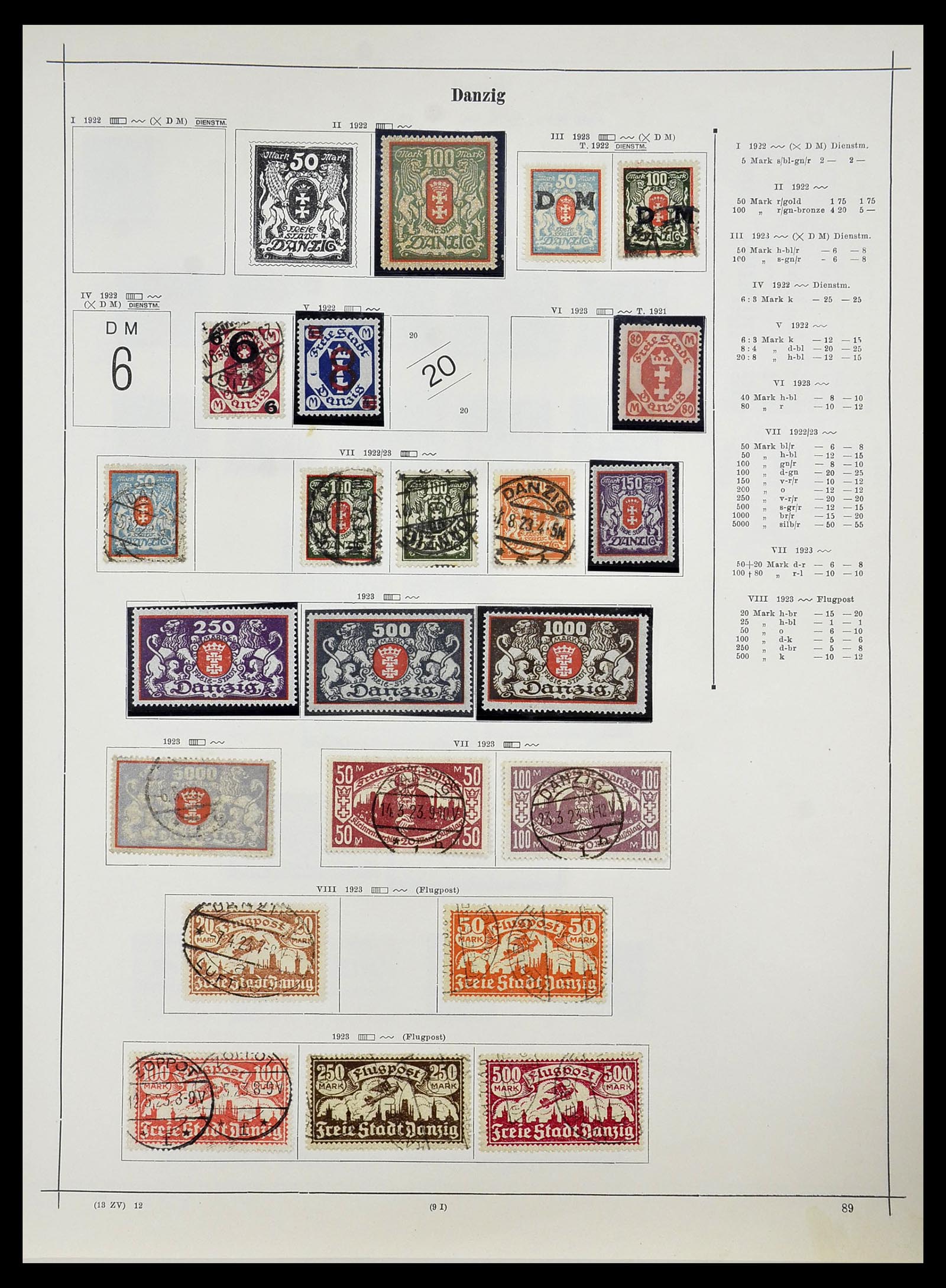 34080 049 - Postzegelverzameling 34080 Wereldverzameling 1840-1924.