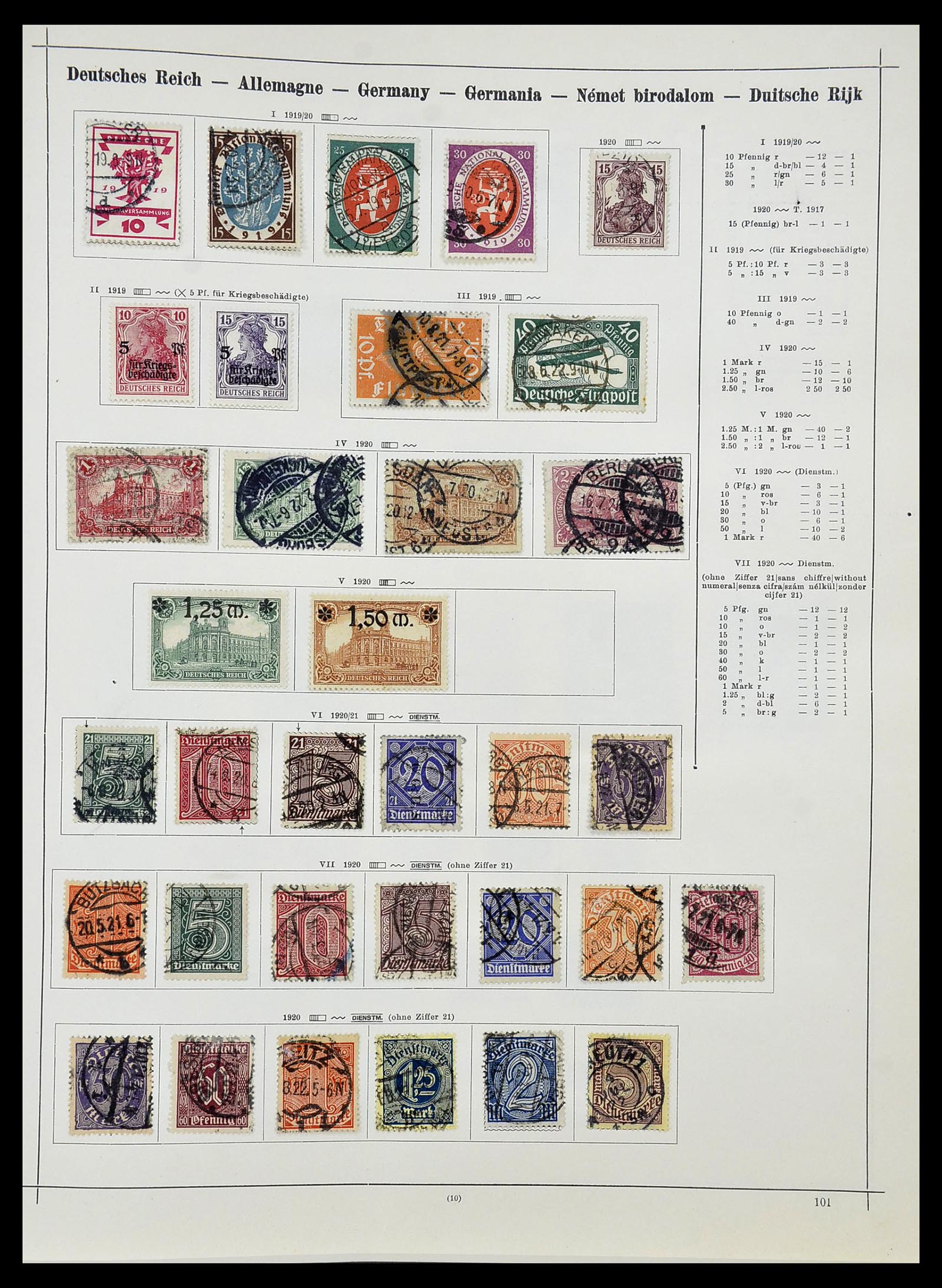 34080 055 - Stamp collection 34080 World collection 1840-1924.