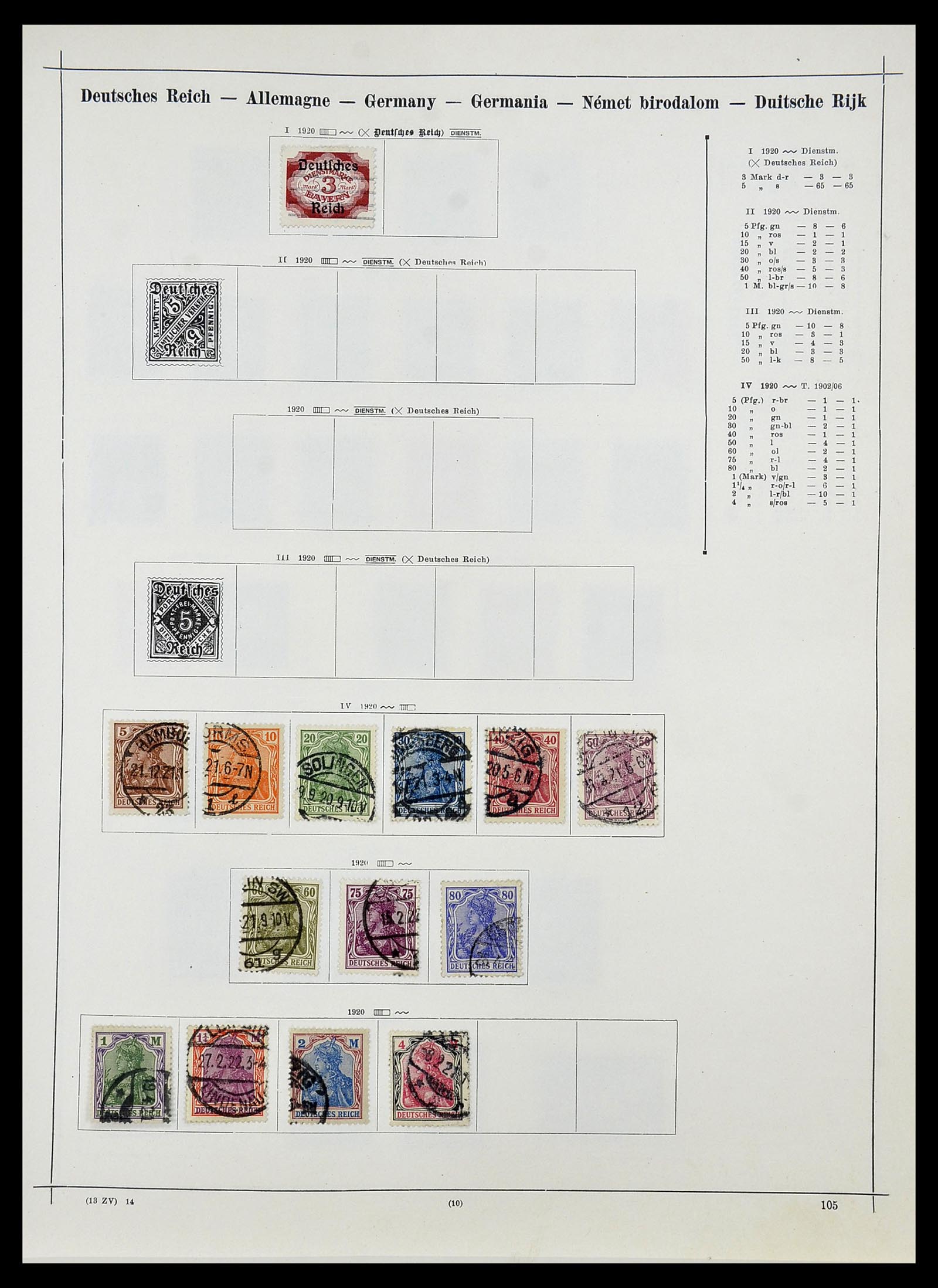 34080 057 - Postzegelverzameling 34080 Wereldverzameling 1840-1924.