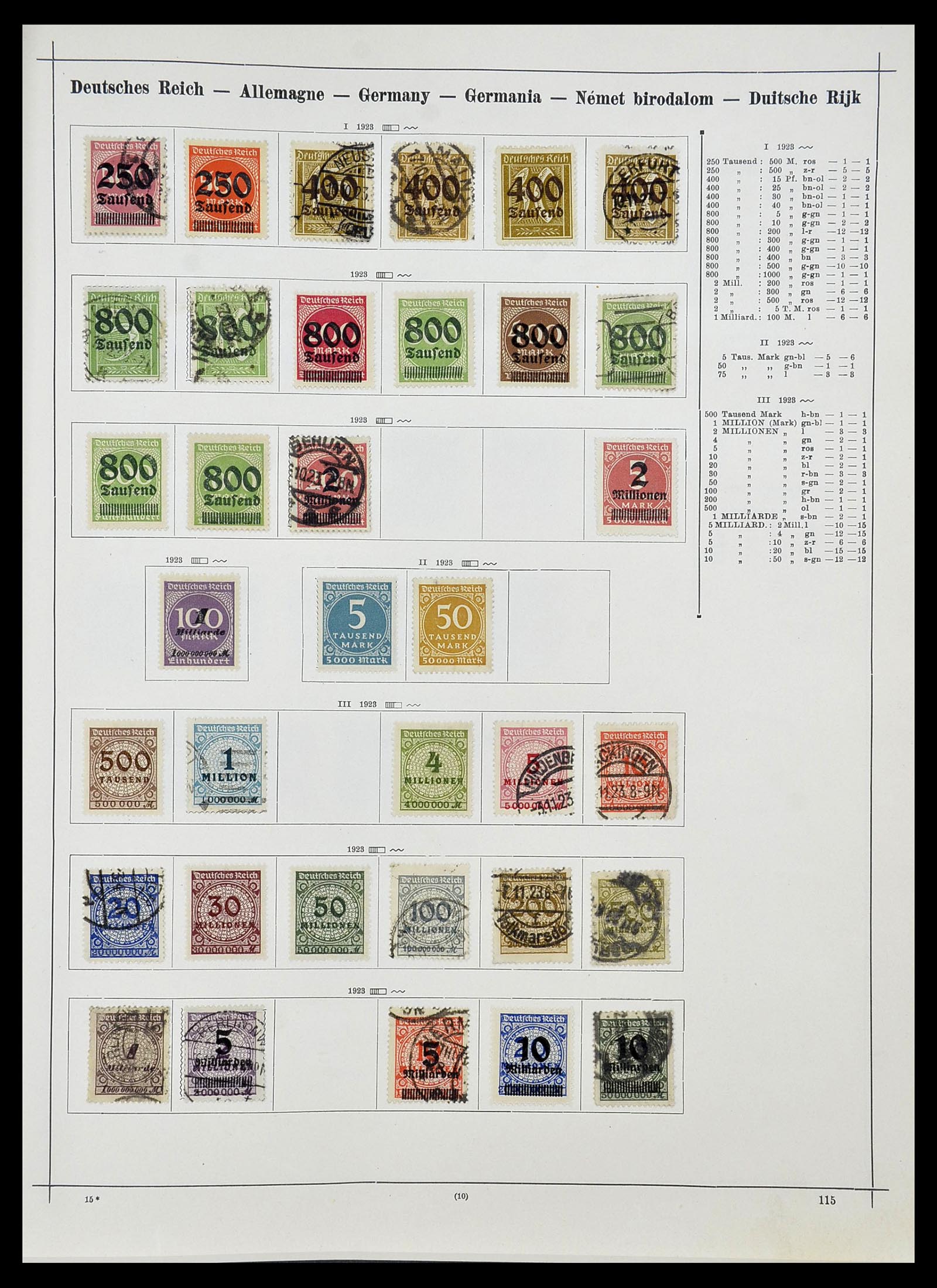 34080 062 - Stamp collection 34080 World collection 1840-1924.