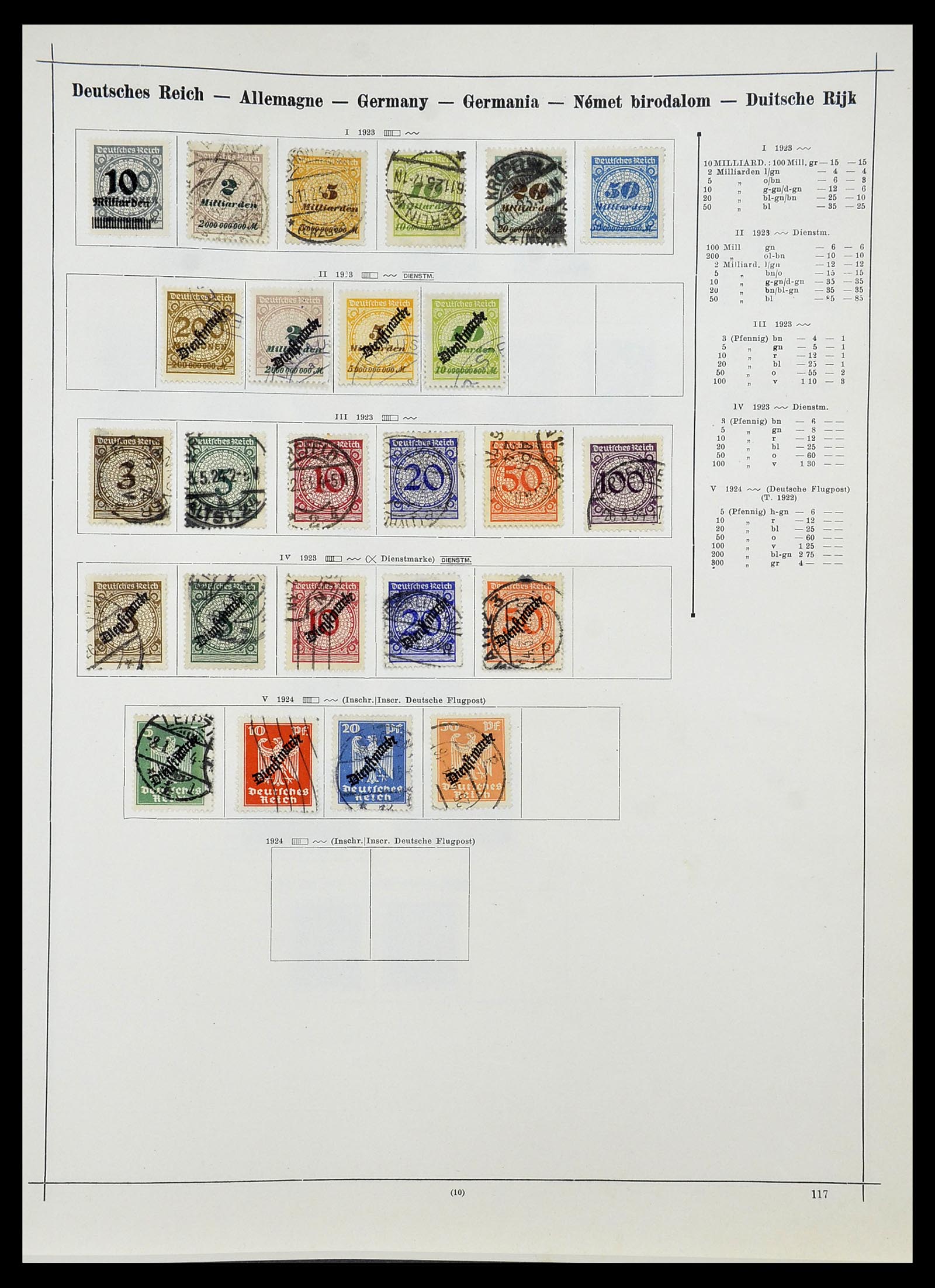 34080 063 - Stamp collection 34080 World collection 1840-1924.