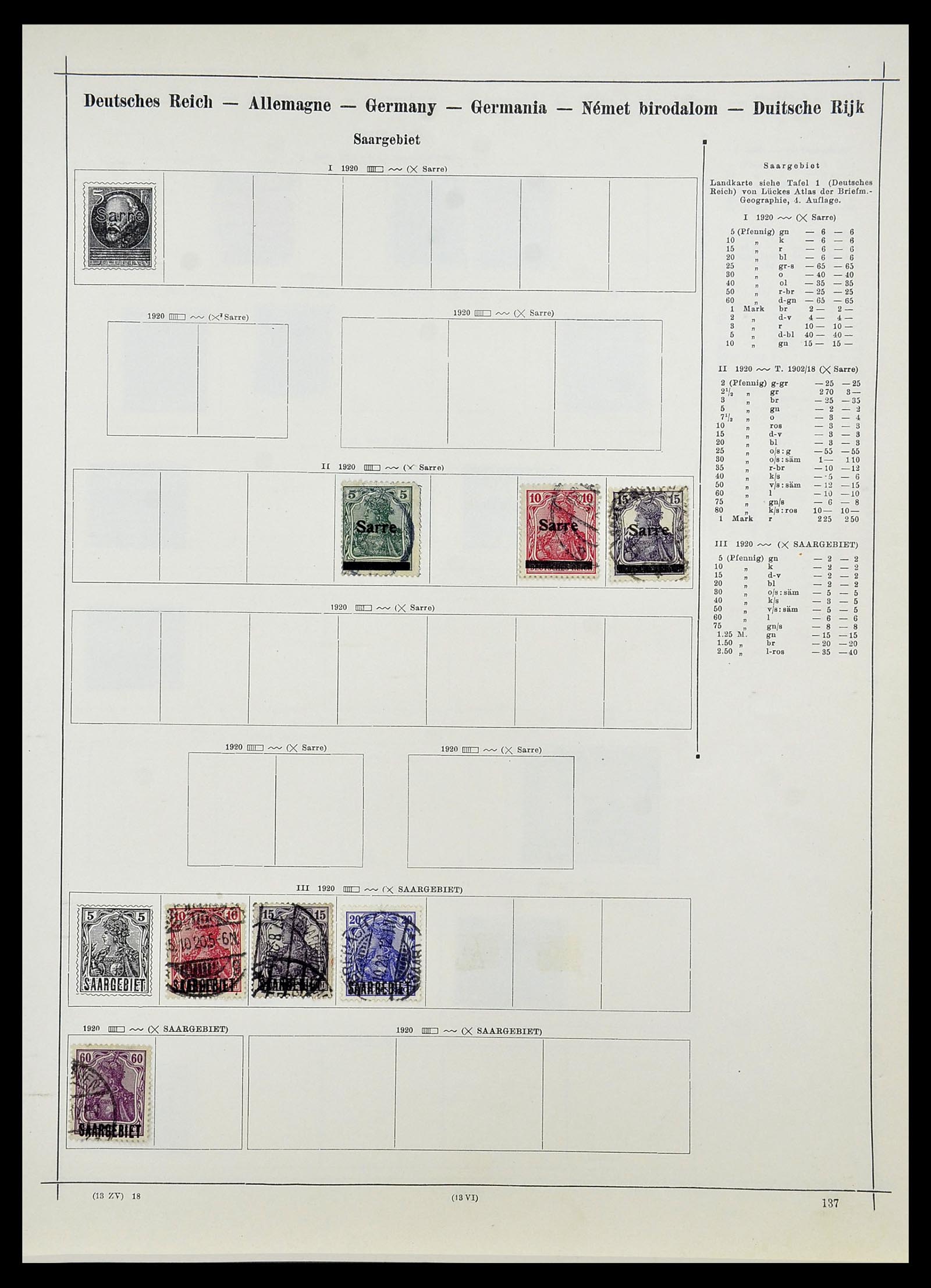 34080 073 - Stamp collection 34080 World collection 1840-1924.