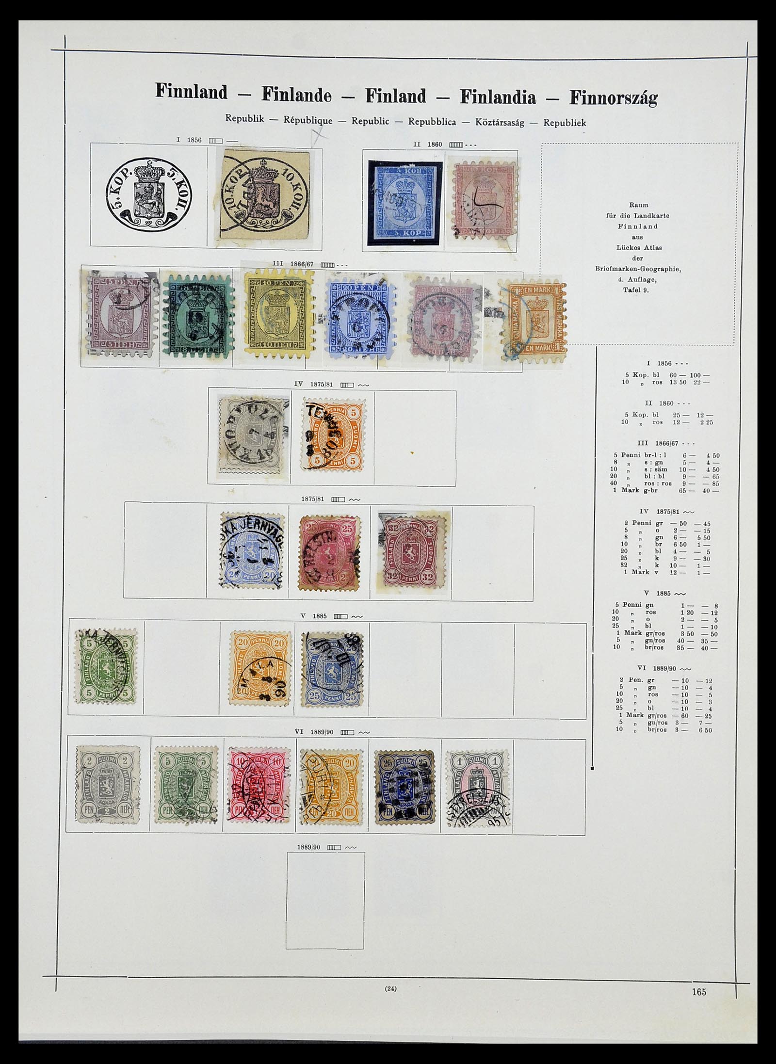34080 087 - Stamp collection 34080 World collection 1840-1924.